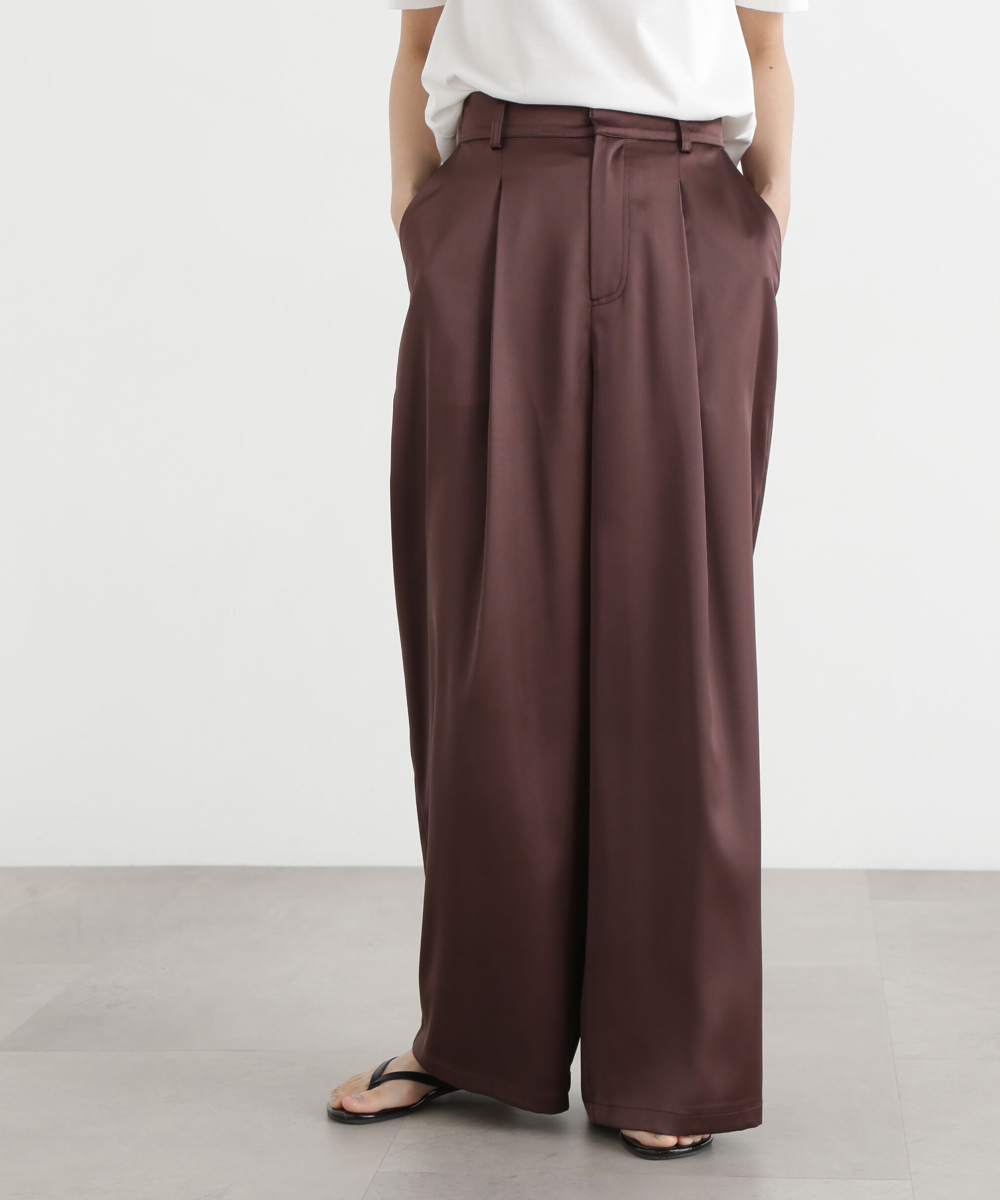  「グロッシーワイドパンツ」|その他|