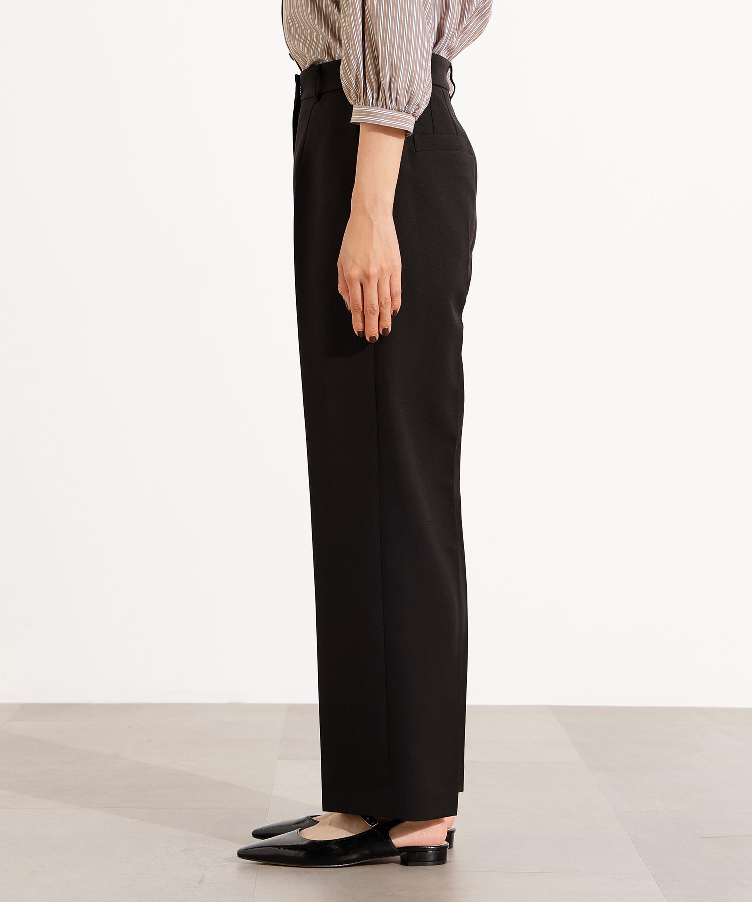  「ベーシックストレートパンツ」|その他|
