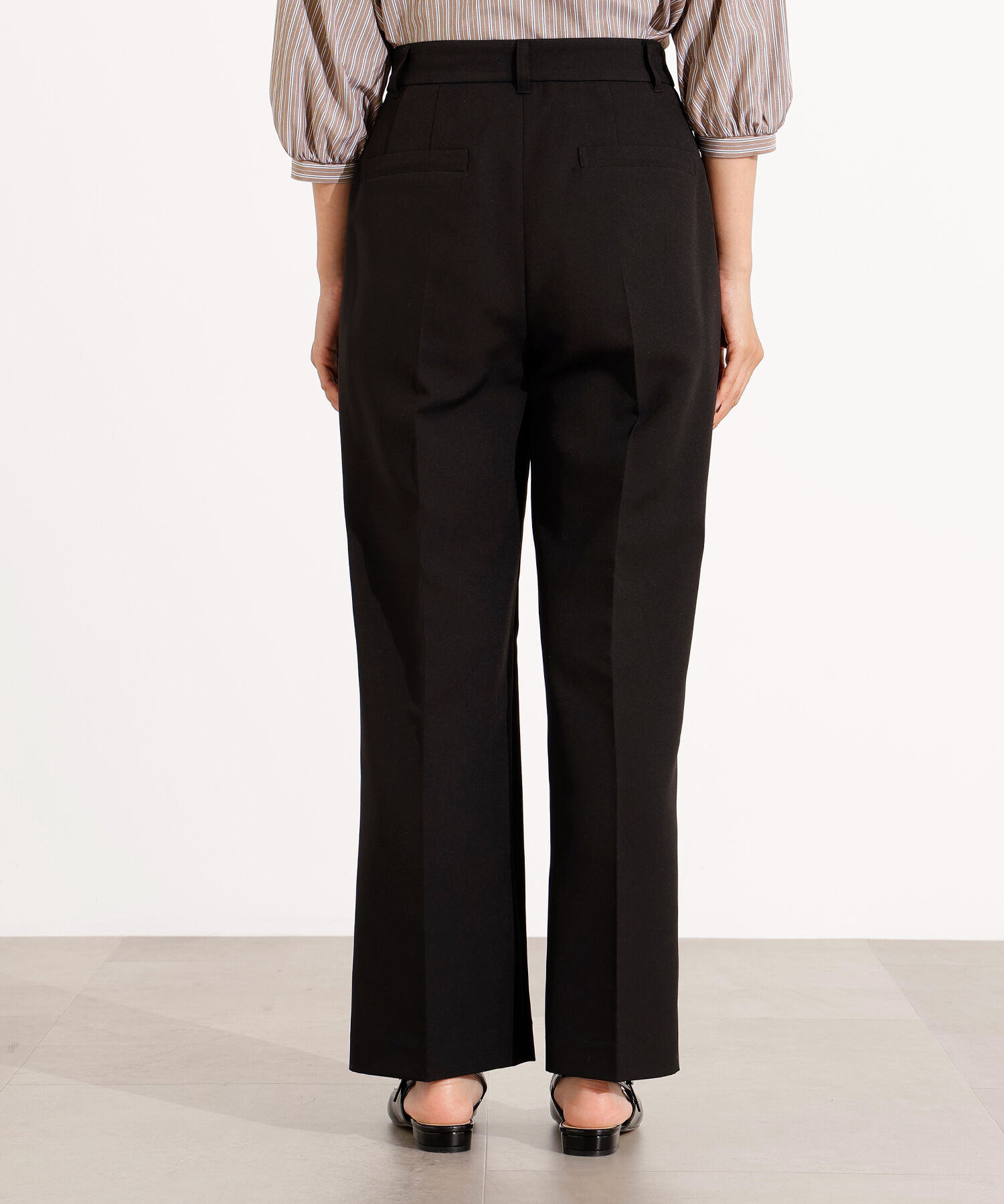  「ベーシックストレートパンツ」|その他|