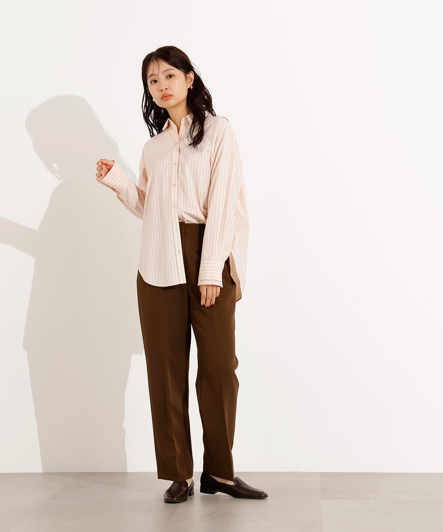  「ベーシックストレートパンツ」|その他|