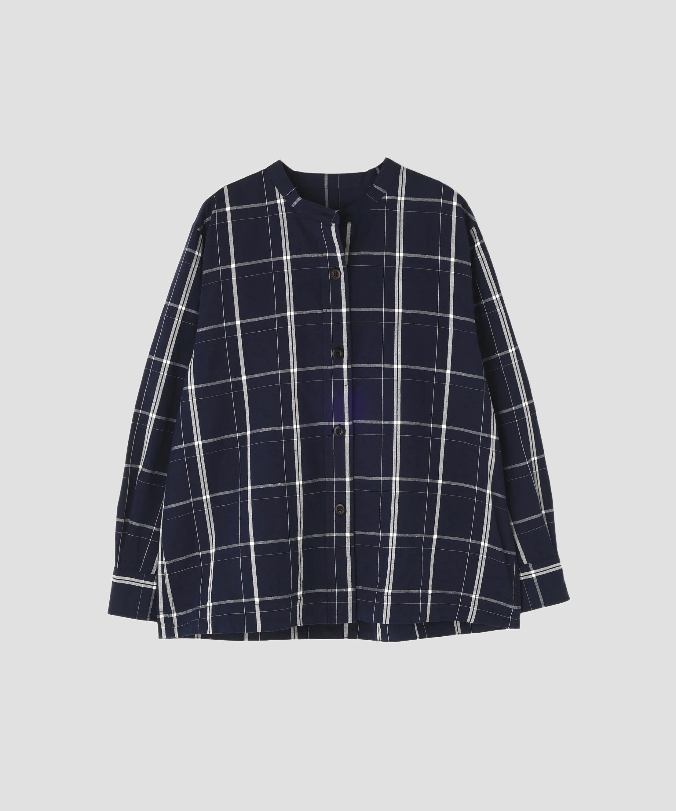 MHL.「GRAPHIC GRID CHECK COTTON SHIRT」|シャツ・ブラウス|
