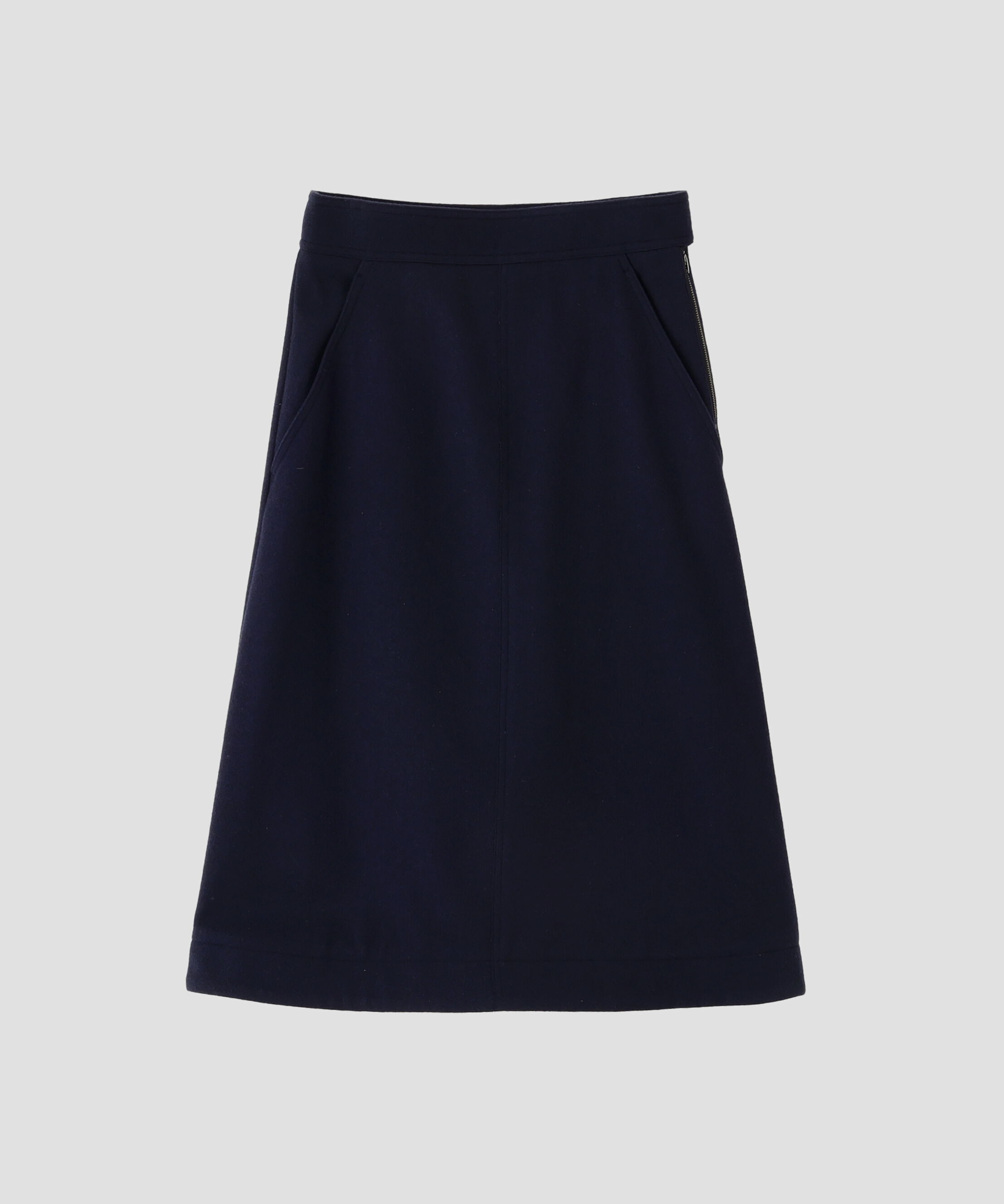 MHL.「LIGHT WOOL MELTON SKIRT」|スカート|