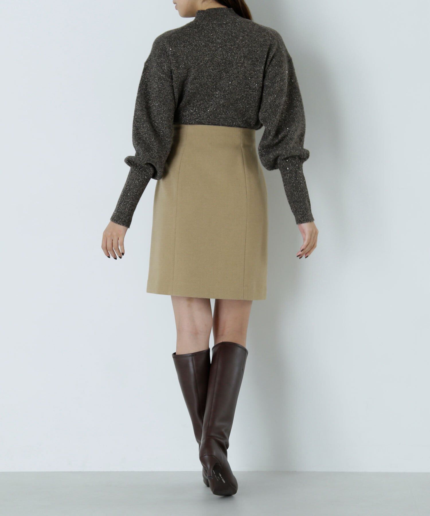  「切替ドビーミニスカート」|スカート|