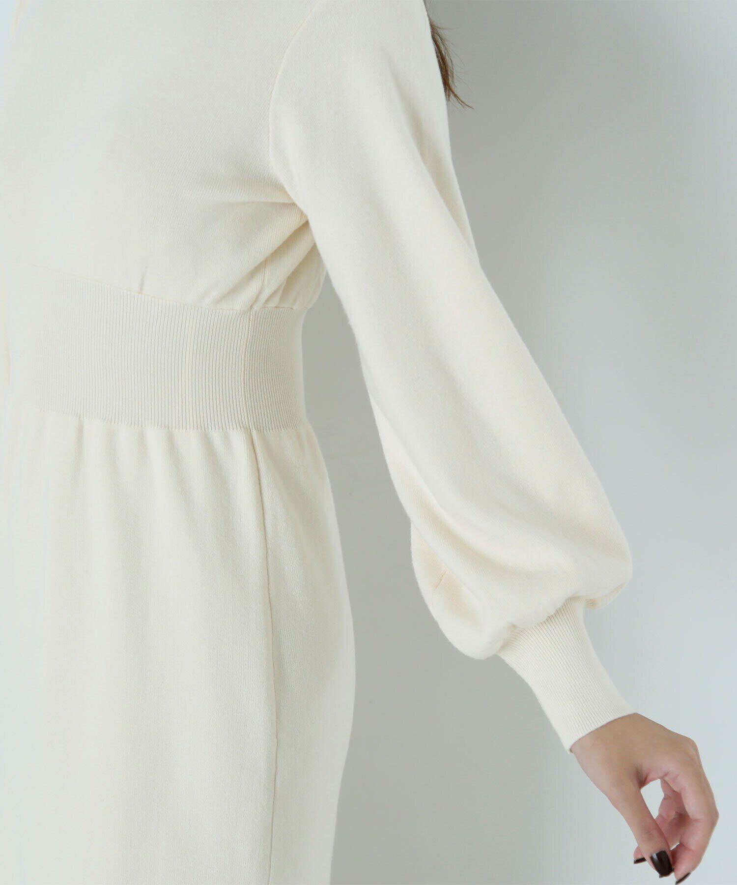  「フーディーニットワンピース」|ワンピース|