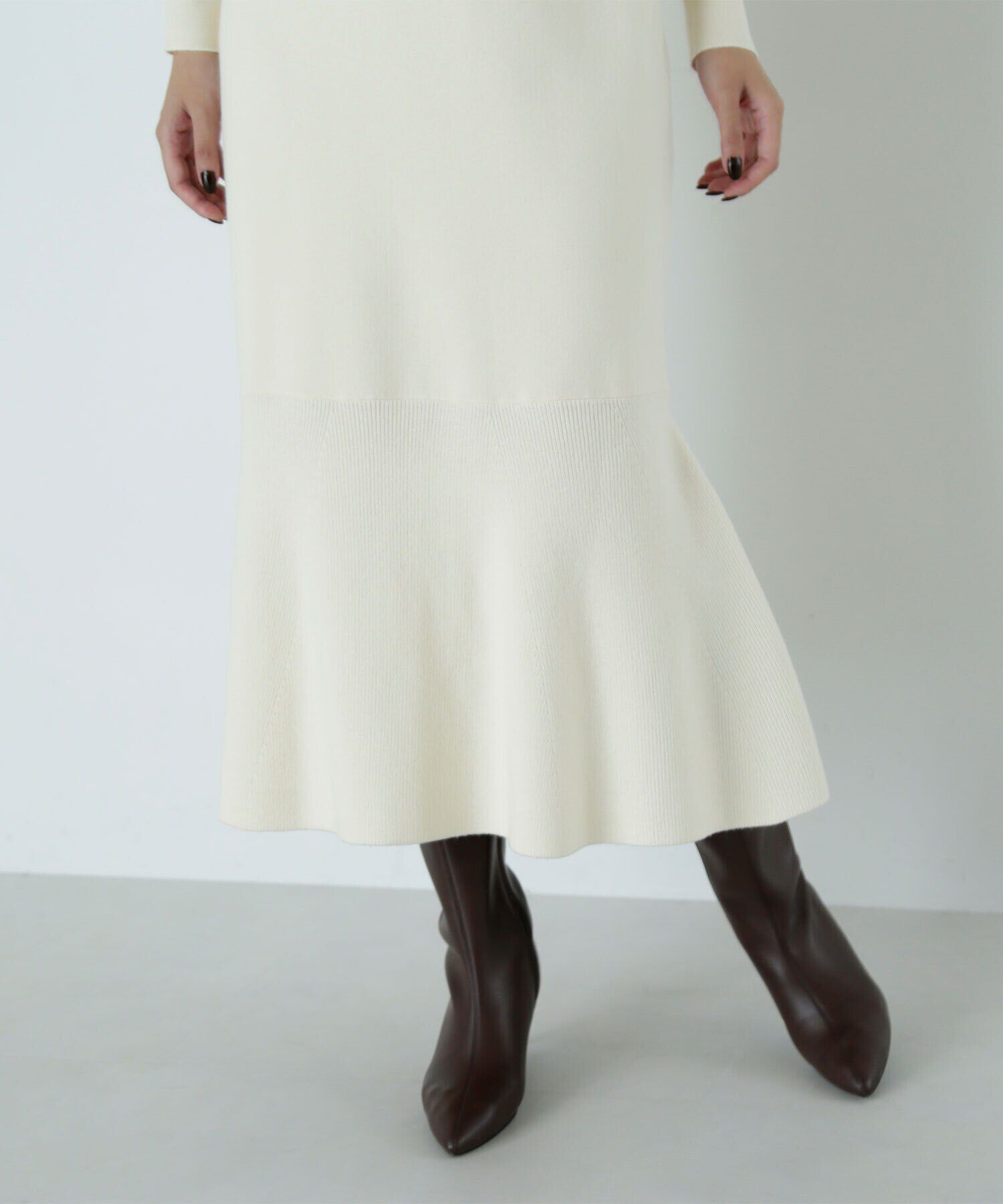  「フーディーニットワンピース」|ワンピース|