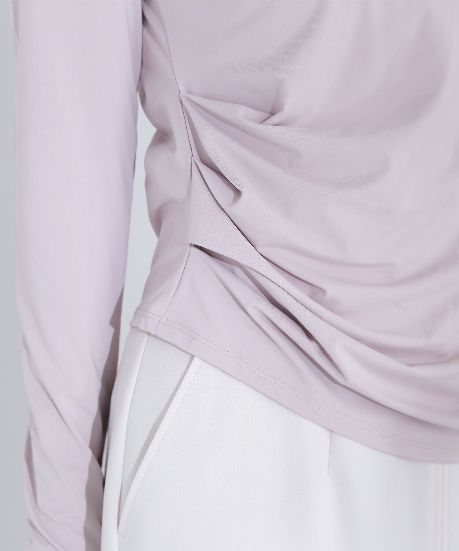  「ドレープネックカットソー」|Tシャツ・カットソー|