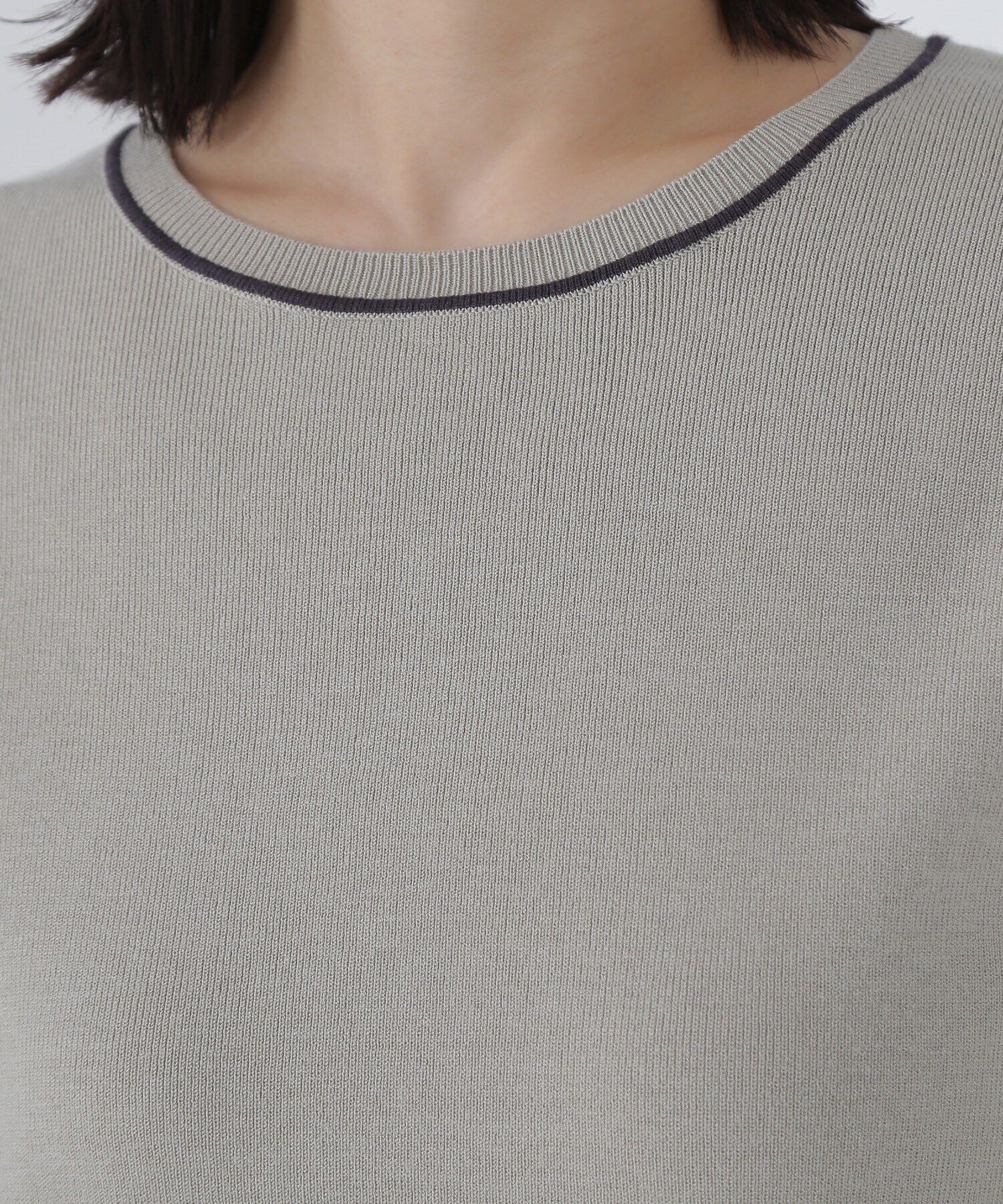  「総針ベーシックシリーズ クルーネックニット」|ニット・セーター|