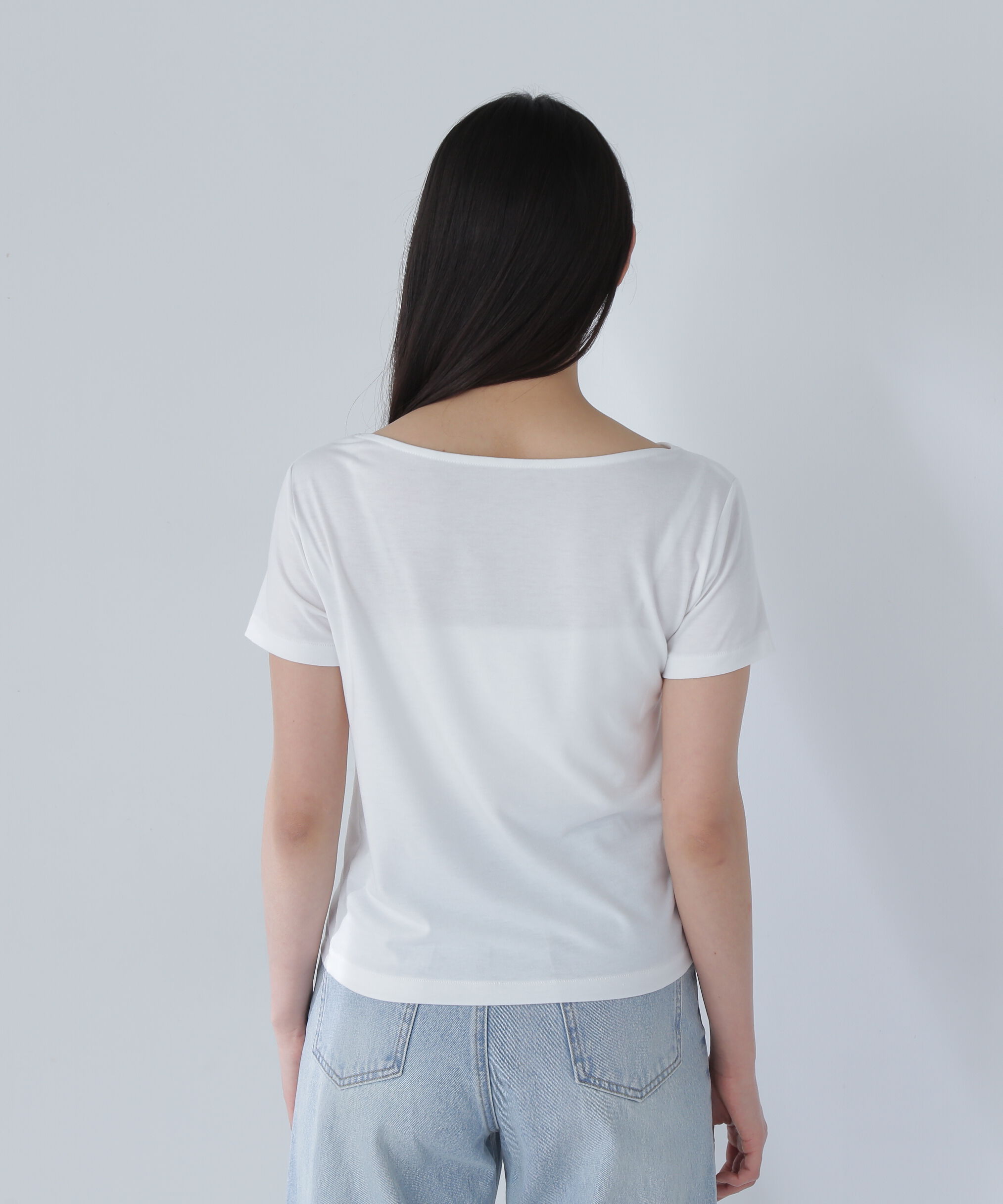  「ドレープデザイントップス」|Tシャツ・カットソー|