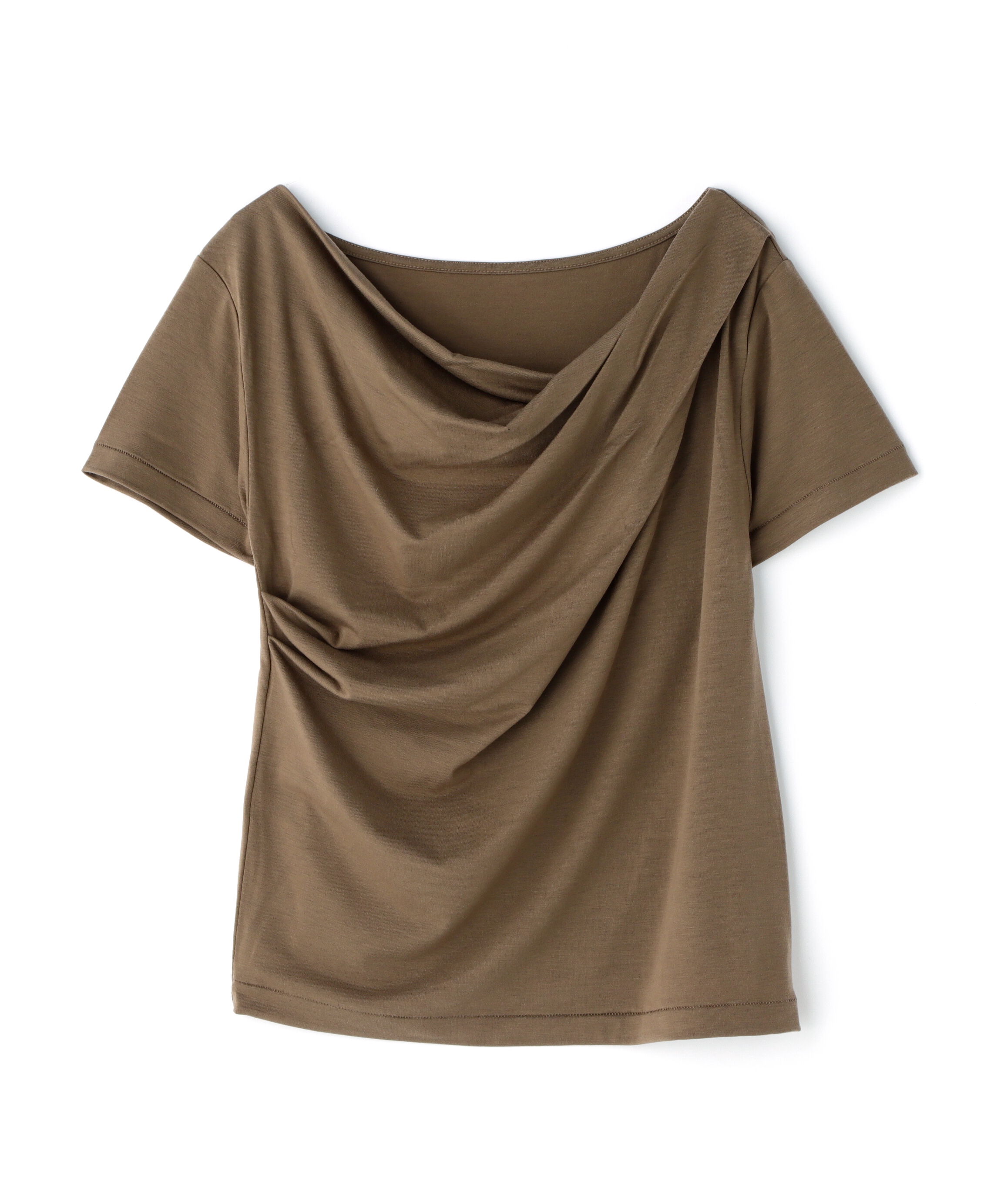  「ドレープデザイントップス」|Tシャツ・カットソー|