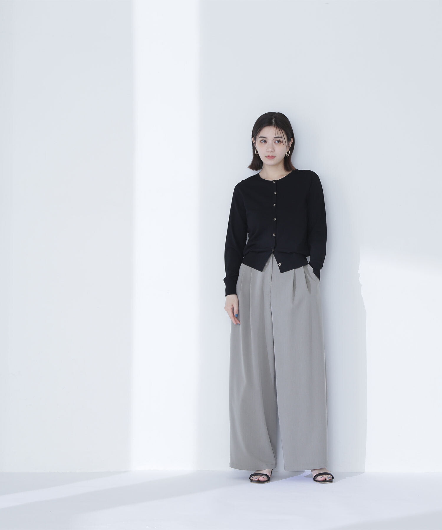  「レーヨンナイロンカーディガン」|ニット・セーター|