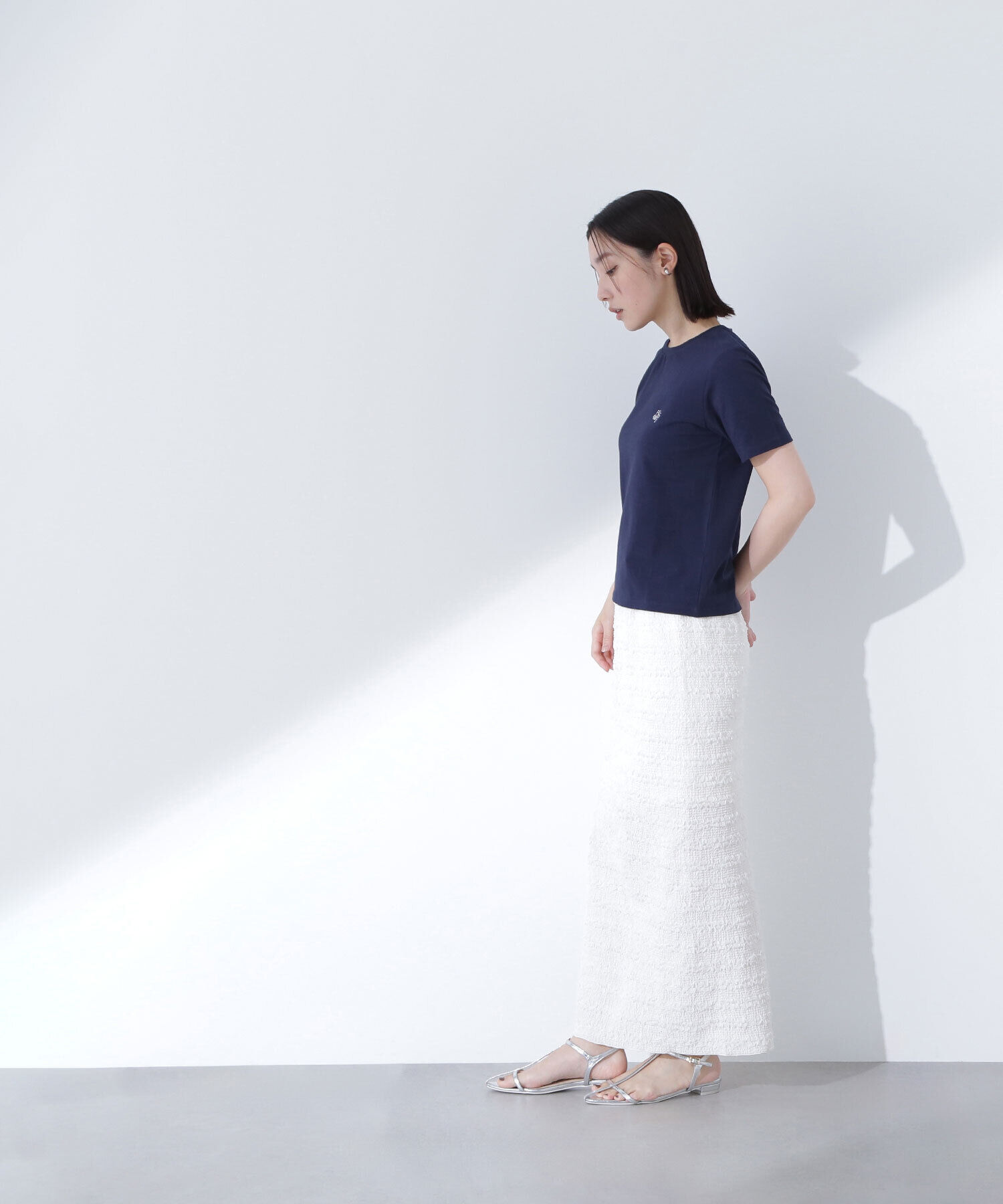  「ワンポイントコンパクトTシャツ」|Tシャツ・カットソー|