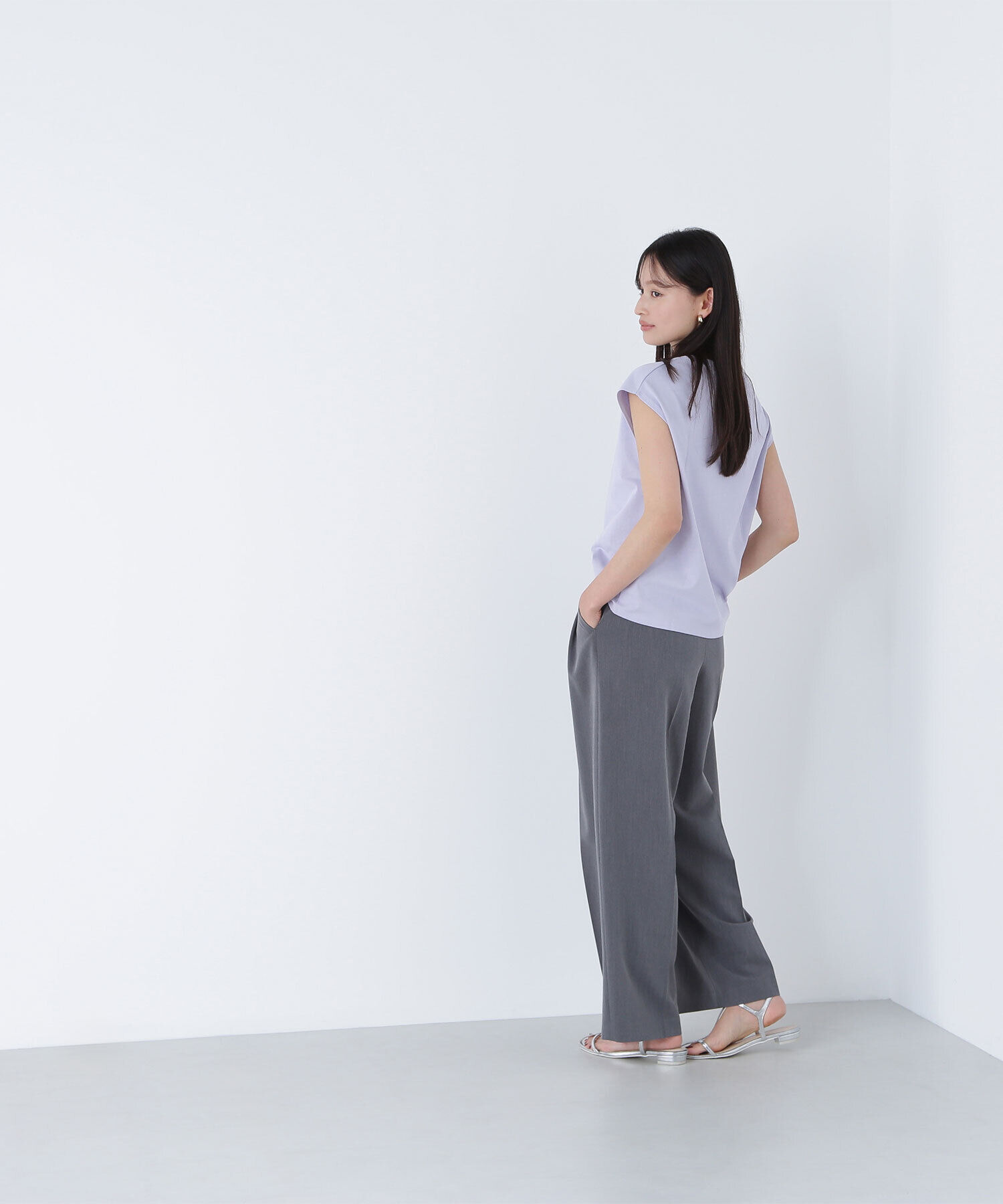  「フレンチスリーブロゴTシャツ」|Tシャツ・カットソー|