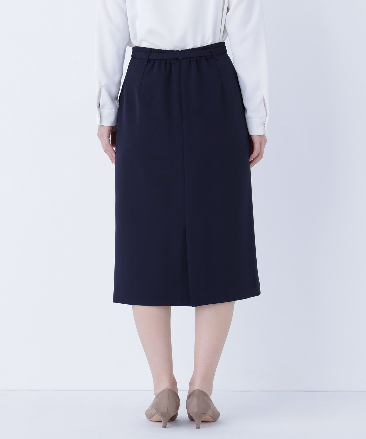  「ダブルクロスストレッチ SETUP タイトスカート」|スカート|