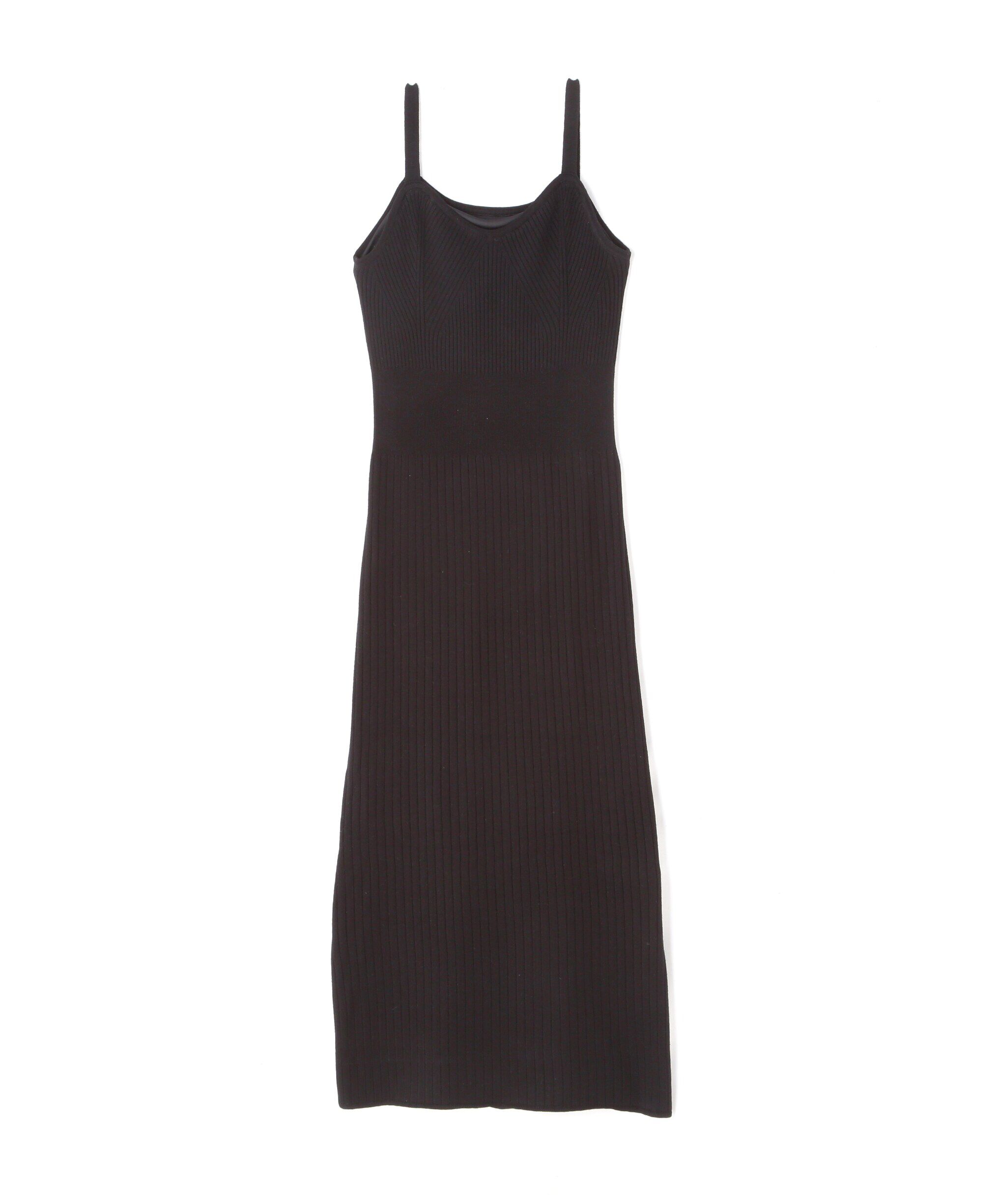  「異ピッチリブキャミソールナローニットワンピース」|ワンピース|