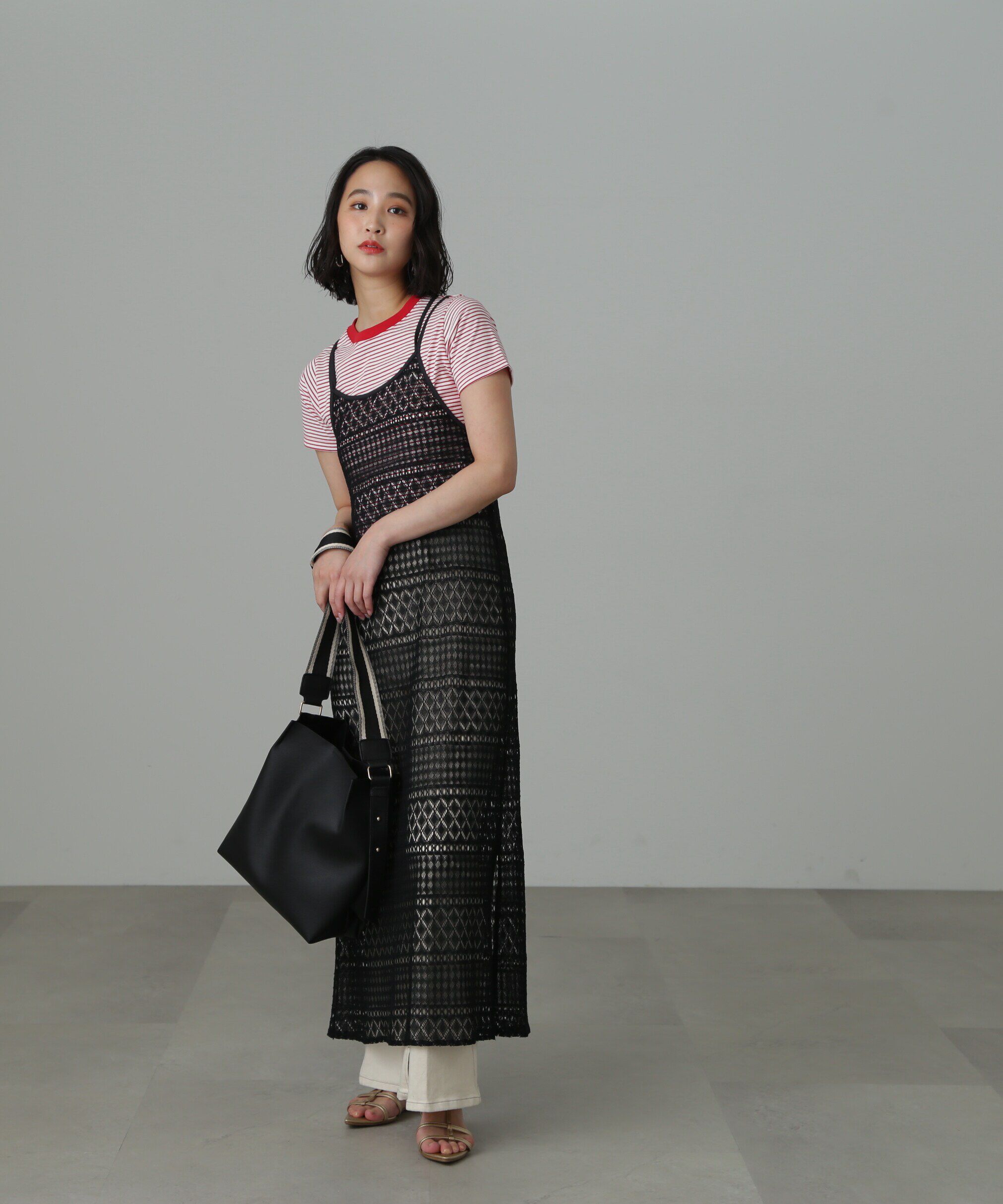  「レースキャミワンピース」|ワンピース|