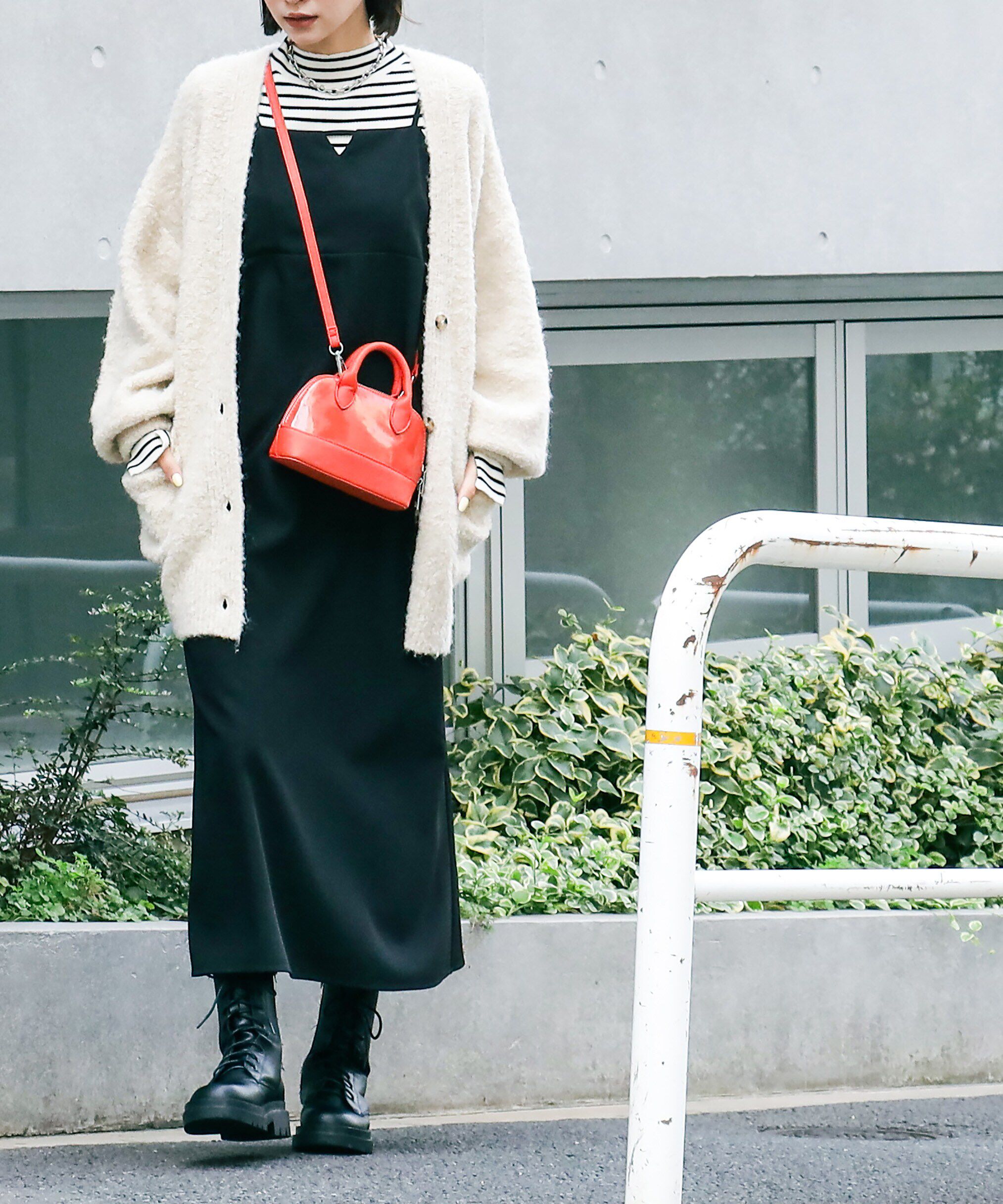  「[低身長サイズ/Sシリーズ]＜セットアップ対応＞ナローキャミワンピース」|ワンピース|