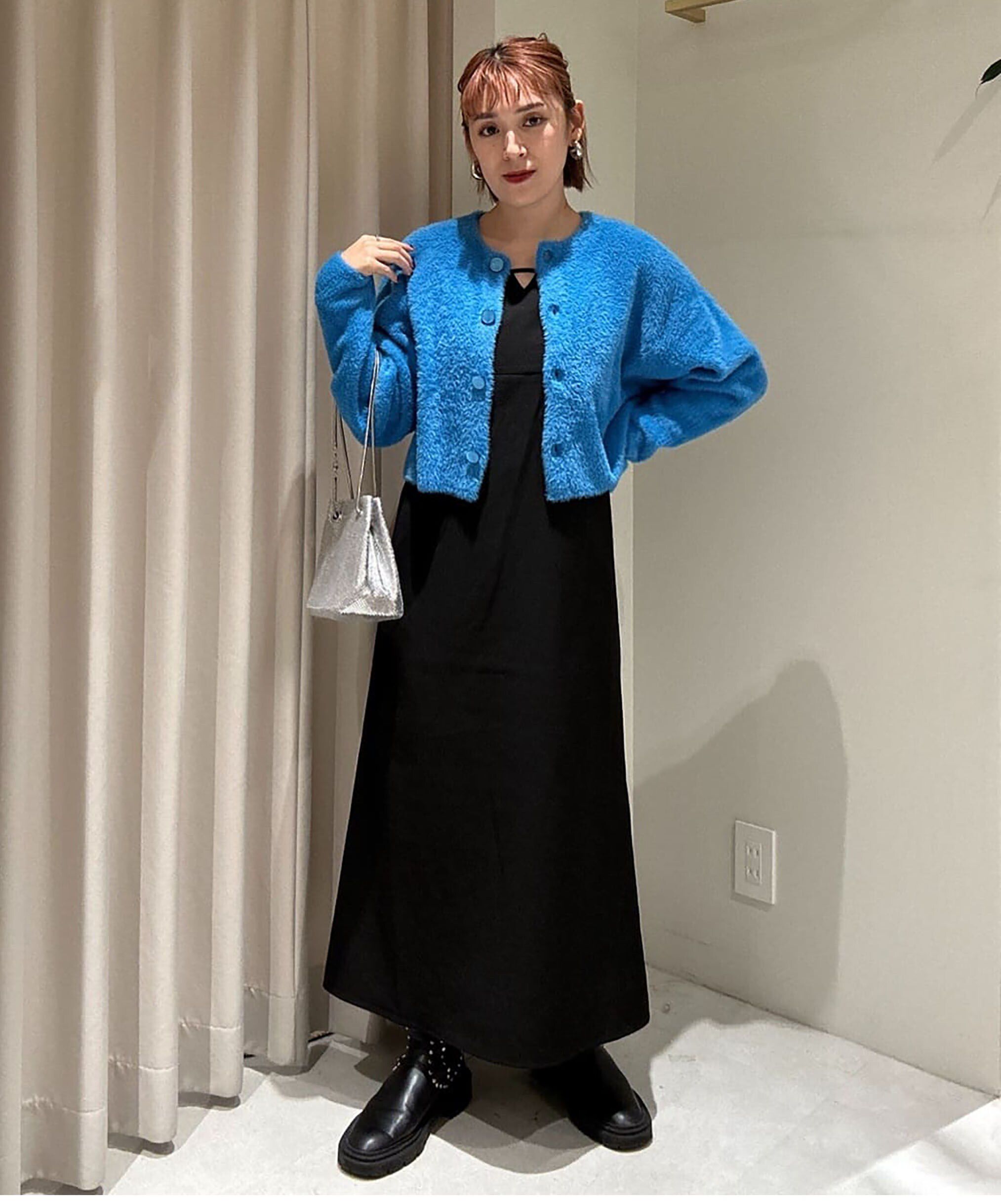  「[低身長サイズ/Sシリーズ]＜セットアップ対応＞ナローキャミワンピース」|ワンピース|