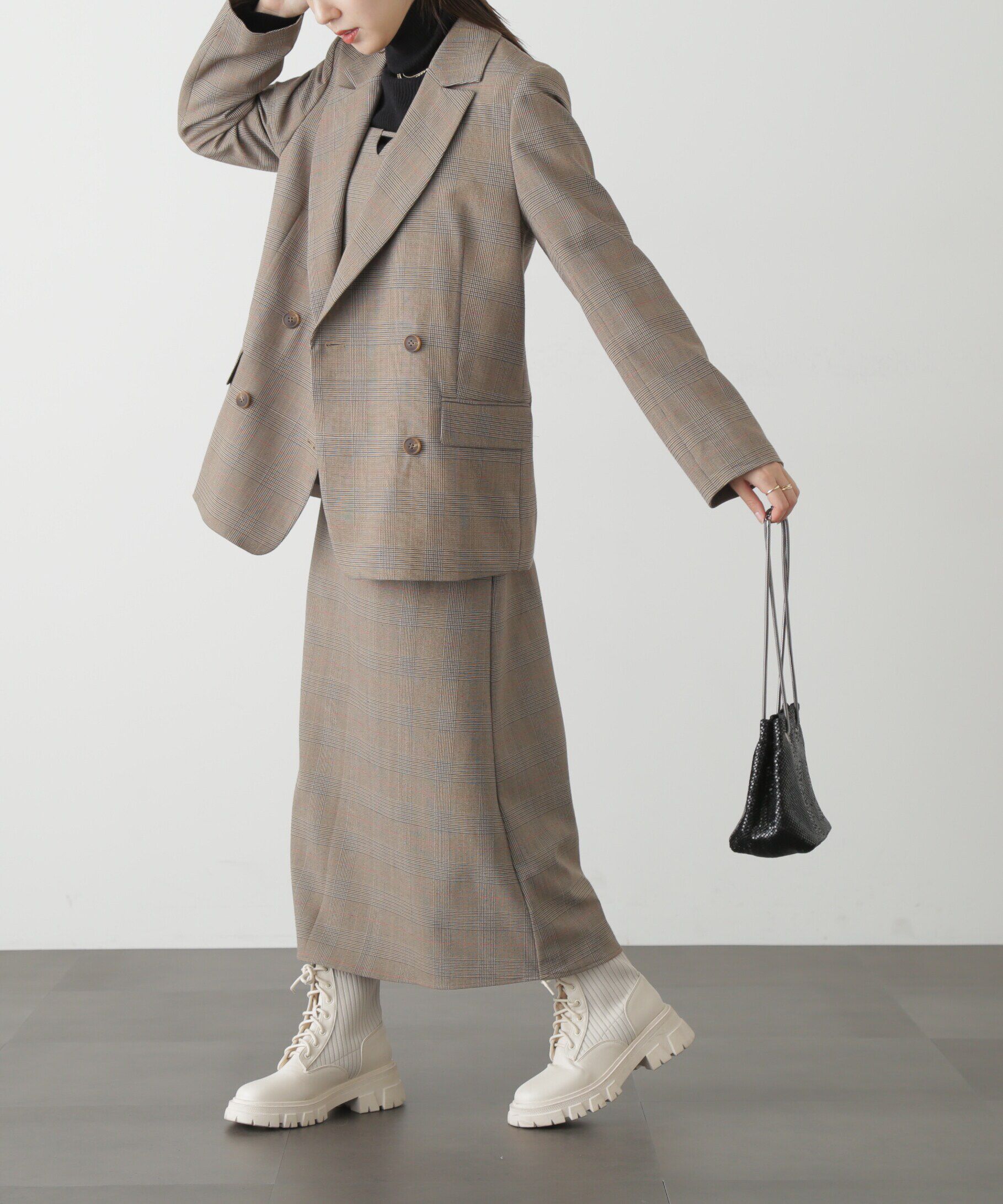  「[低身長サイズ/Sシリーズ]＜セットアップ対応＞ナローキャミワンピース」|ワンピース|