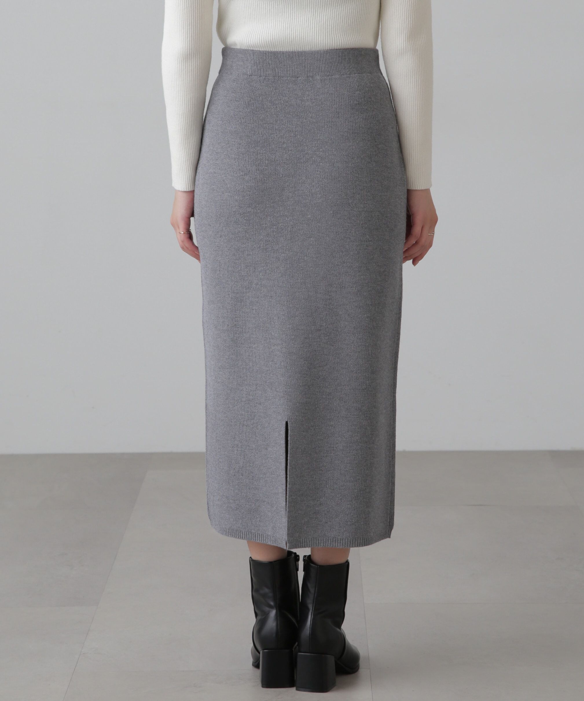  「ペプラムニットセットアップ」|ワンピース|