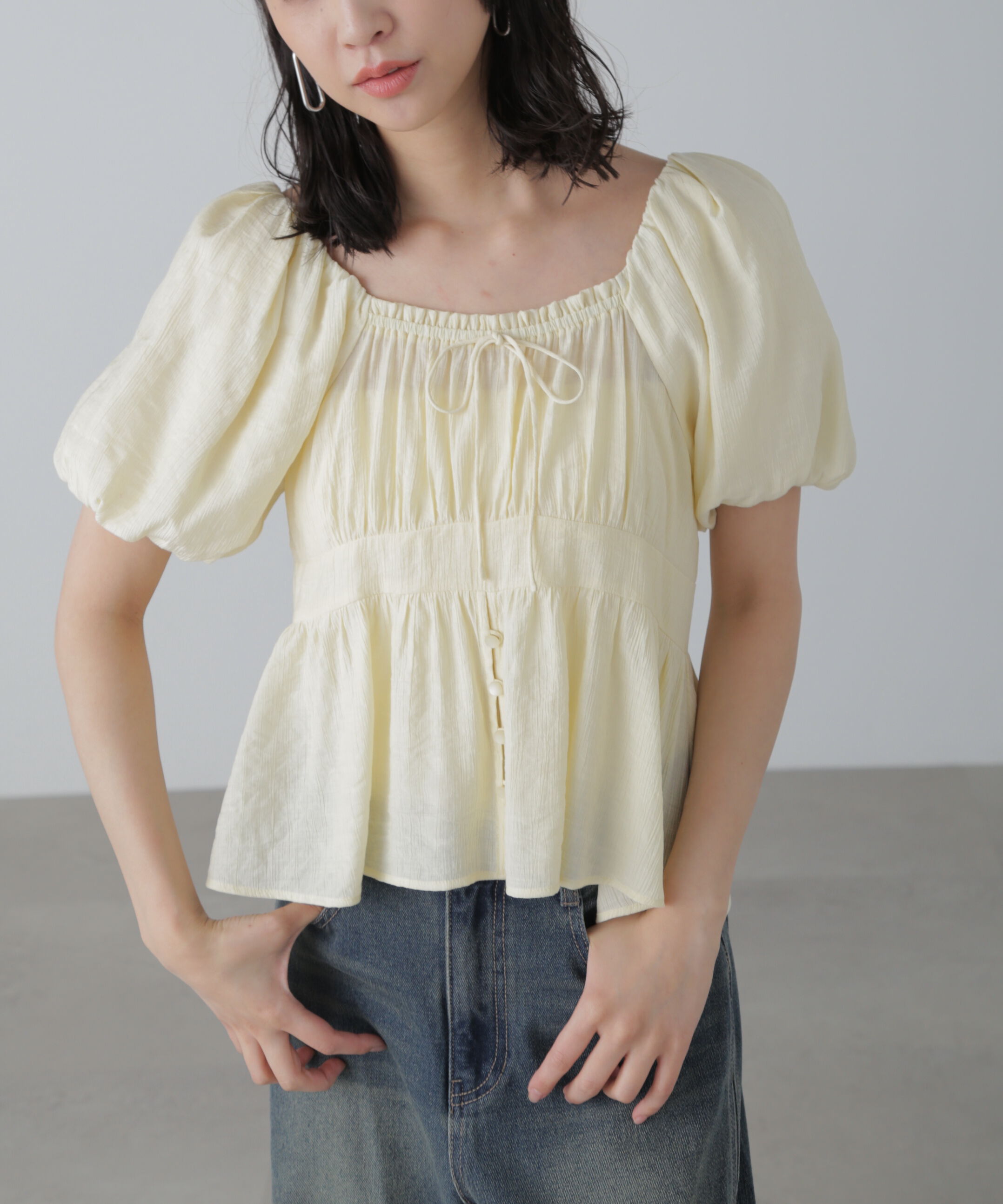  「2wayオフショルブラウス」|シャツ・ブラウス|