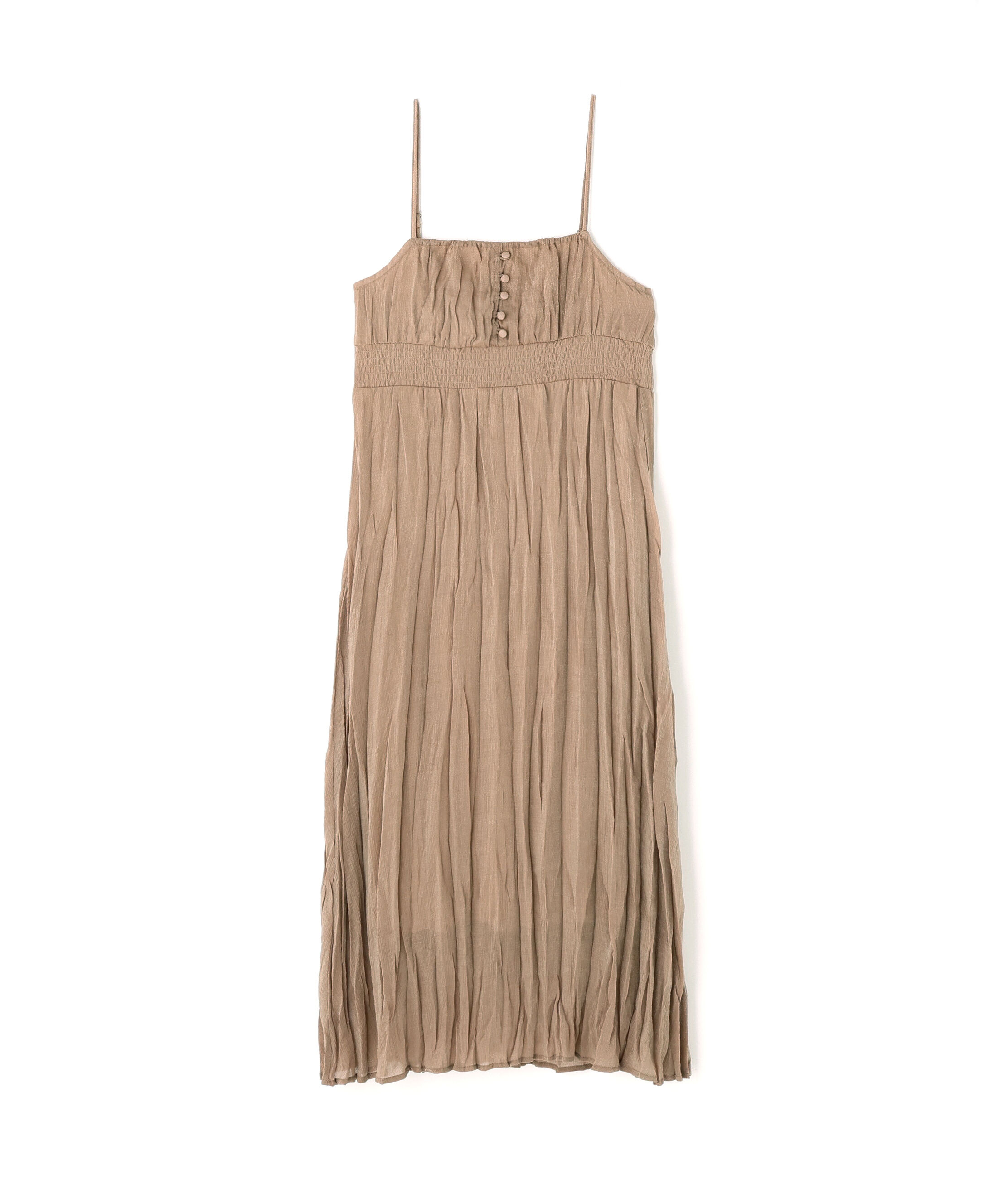  「シャイニーワッシャーキャミワンピース」|ワンピース|