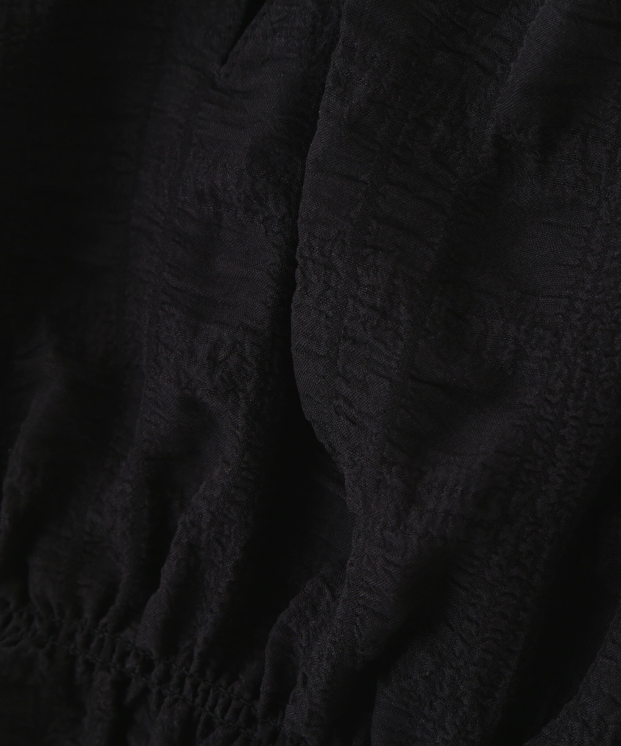  「前後2way肩フリルシャーリングペプラムブラウス」|シャツ・ブラウス|