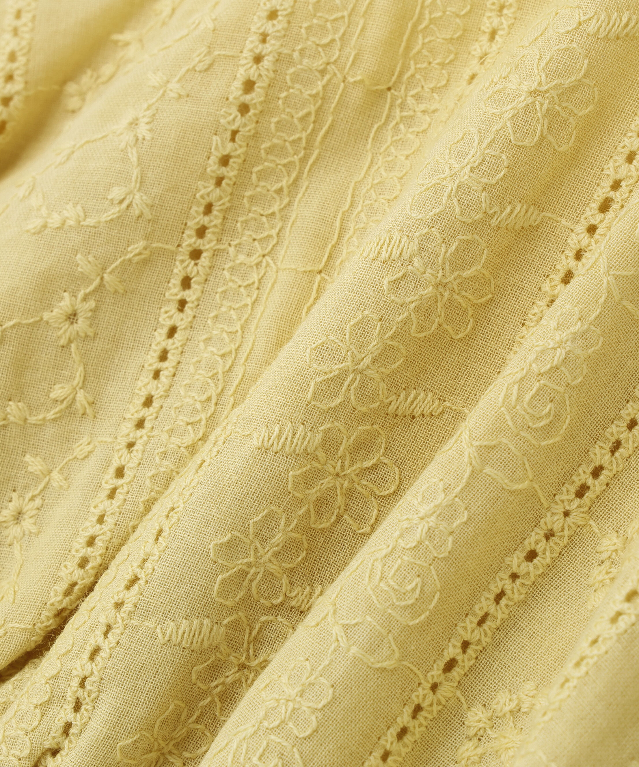  「レーストリムコットンキャミソール」|シャツ・ブラウス|