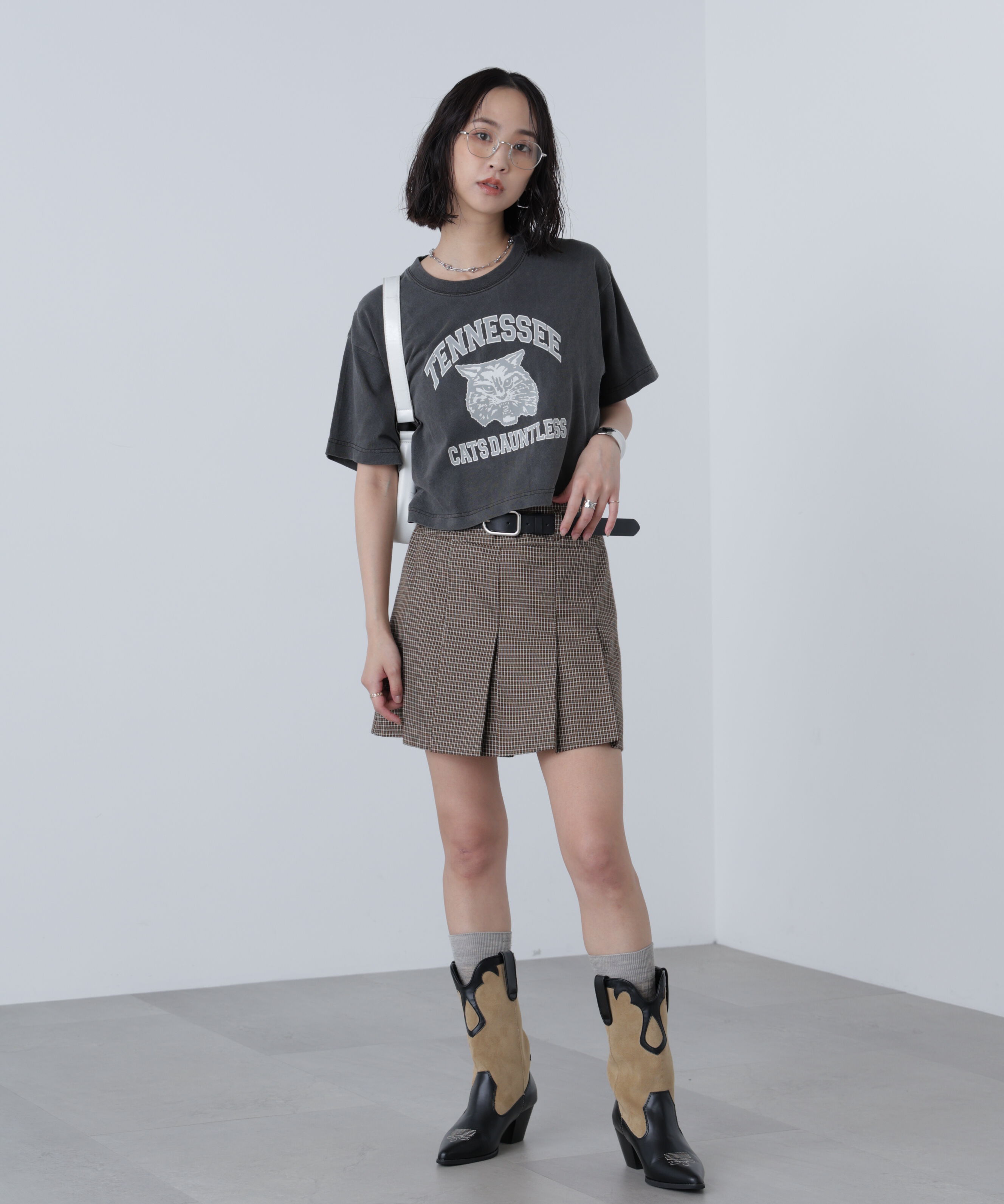  「〈フリーズマート別注〉テネシーリバーショート丈Tシャツ」|Tシャツ・カットソー|