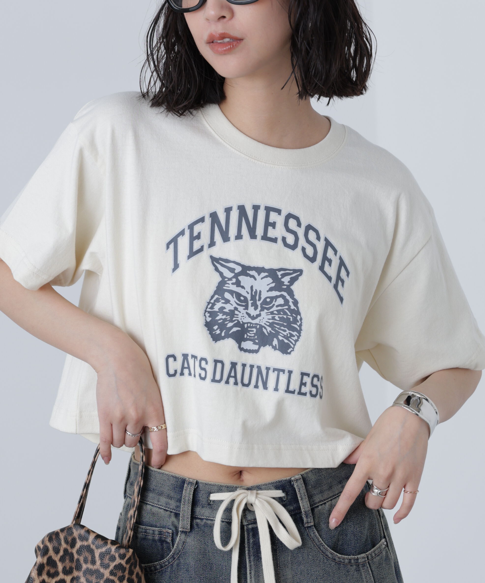  「〈フリーズマート別注〉テネシーリバーショート丈Tシャツ」|Tシャツ・カットソー|