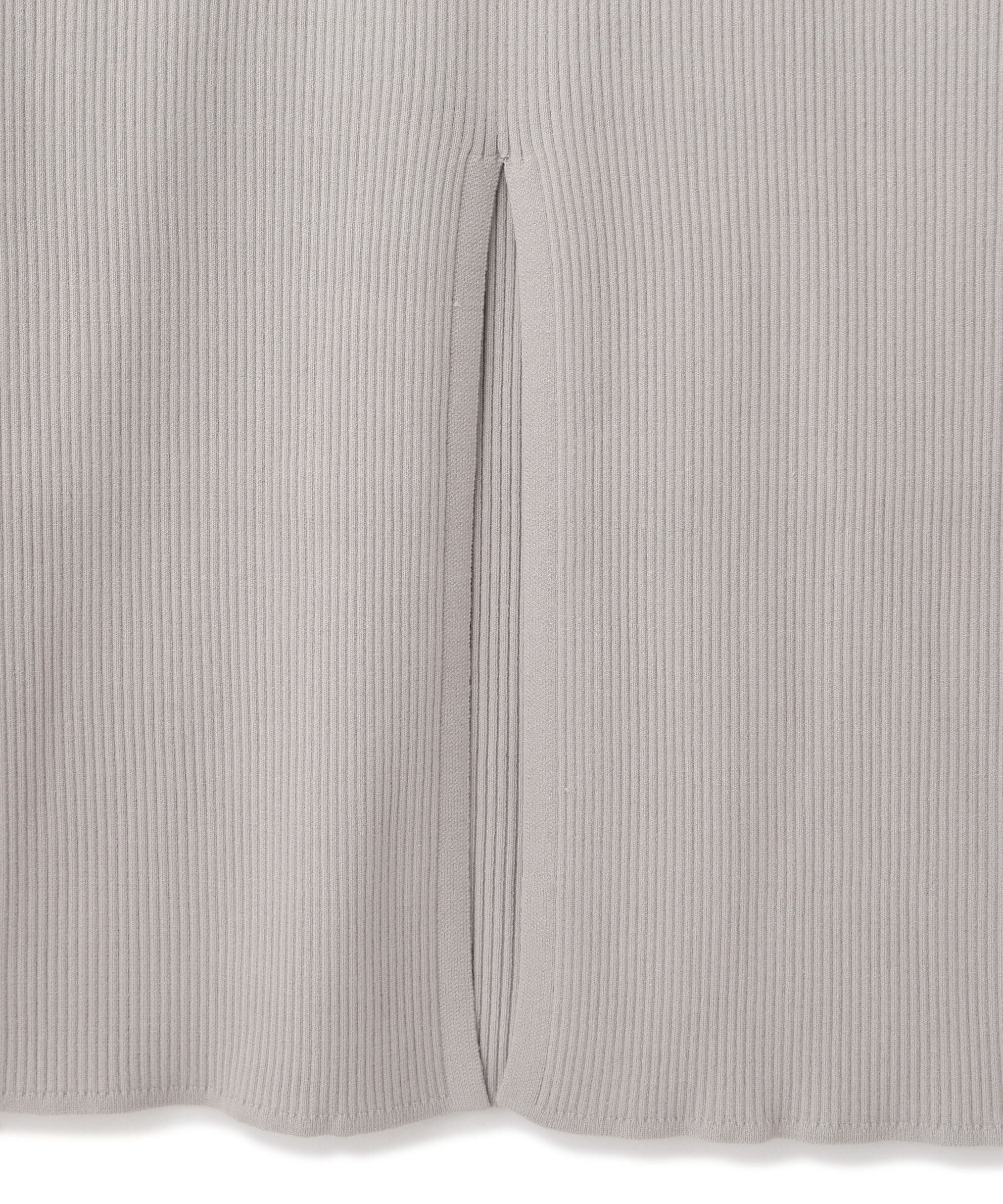  「シアーギャザースリーブニットワンピース」|ワンピース|