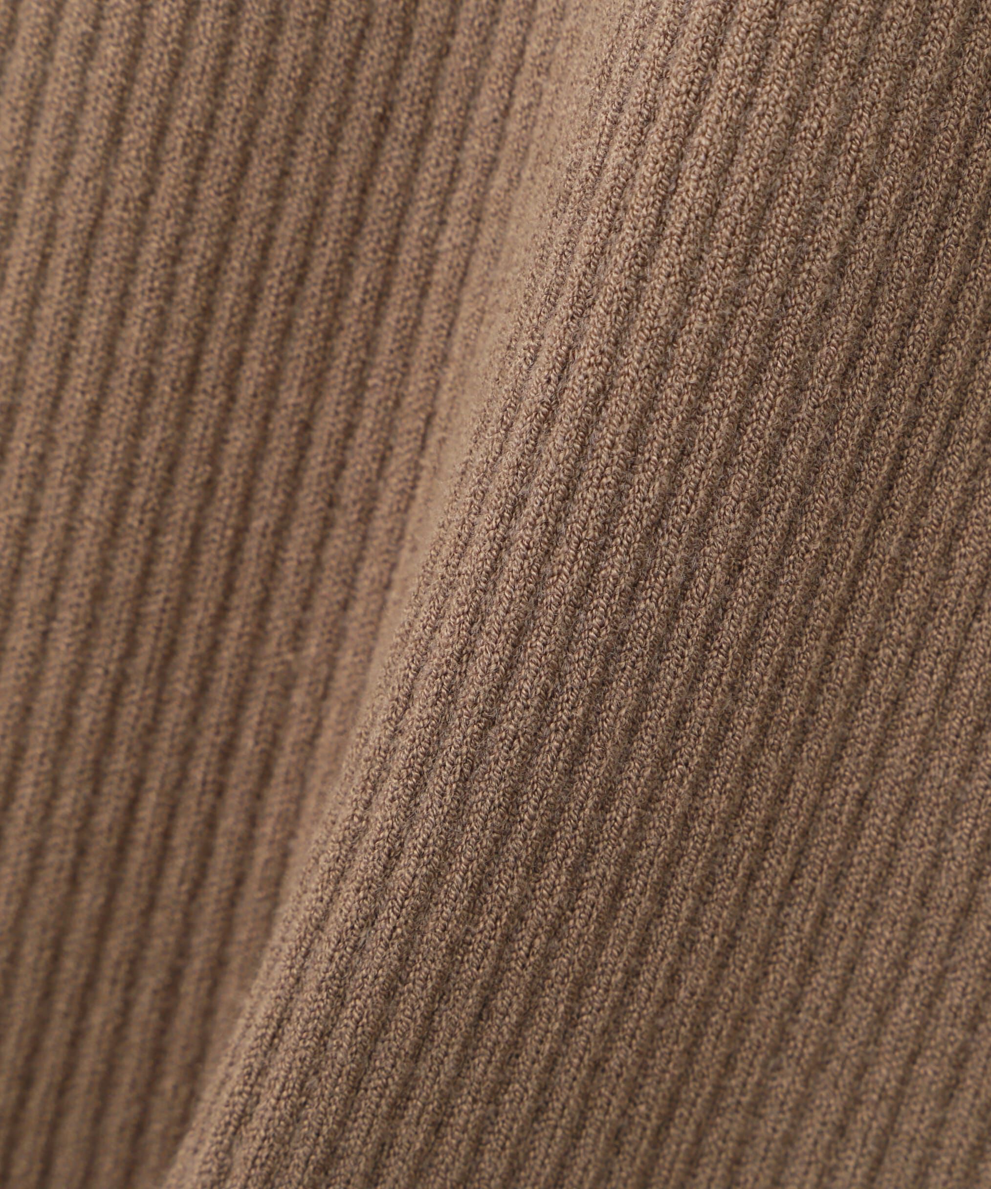  「シアーギャザースリーブニットワンピース」|ワンピース|