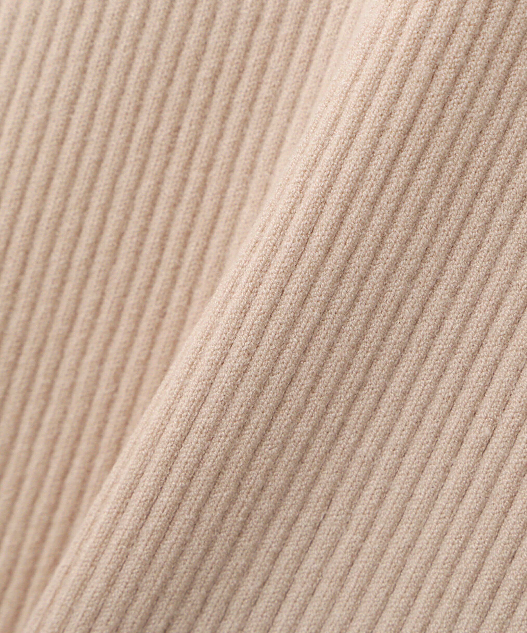  「シアーギャザースリーブニットワンピース」|ワンピース|