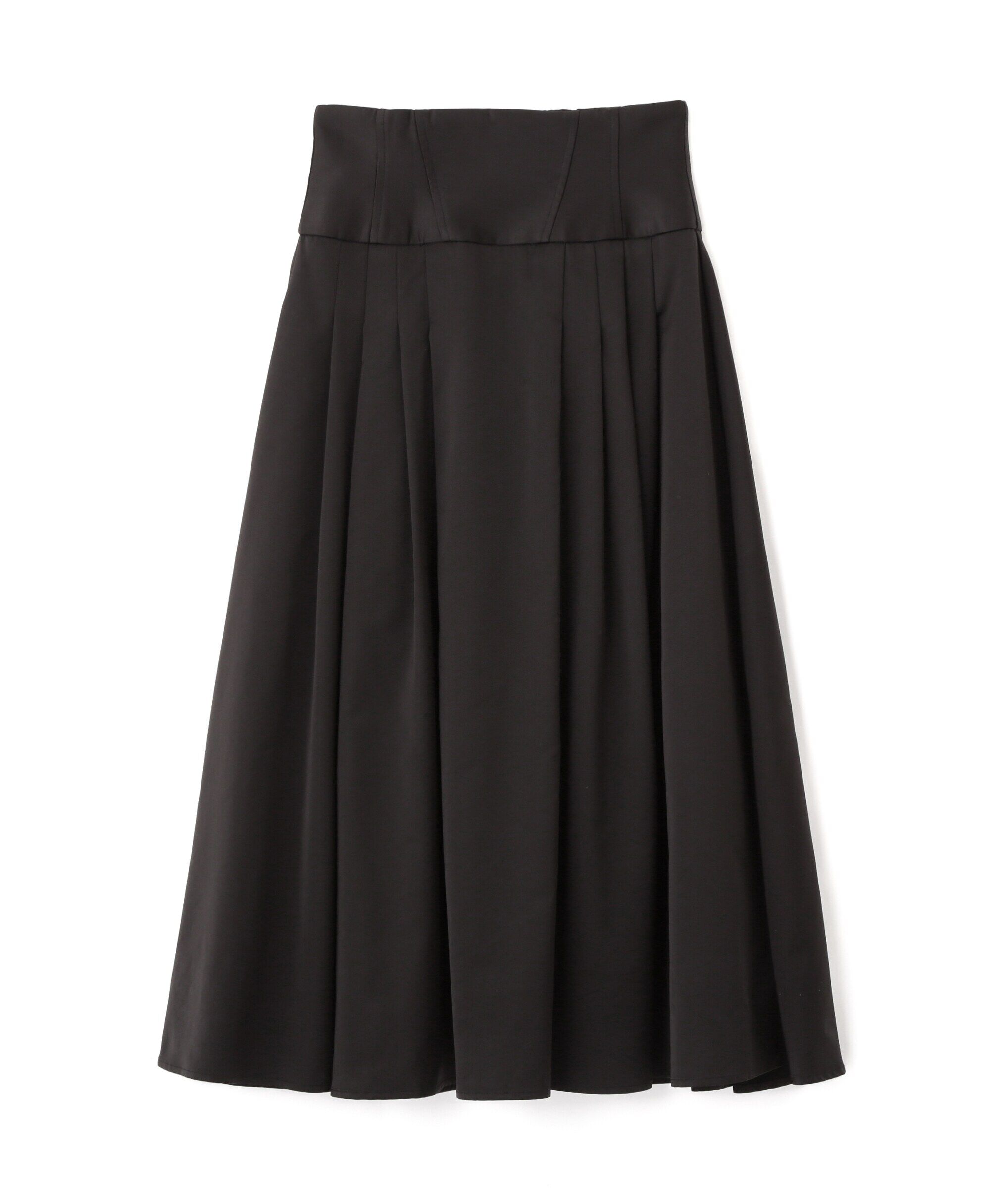  「コルセットウエストタックスカート」|スカート|