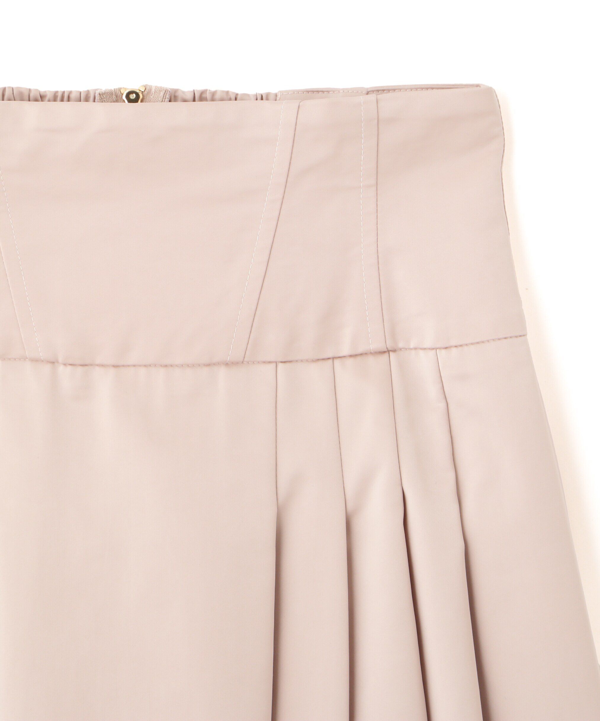  「コルセットウエストタックスカート」|スカート|