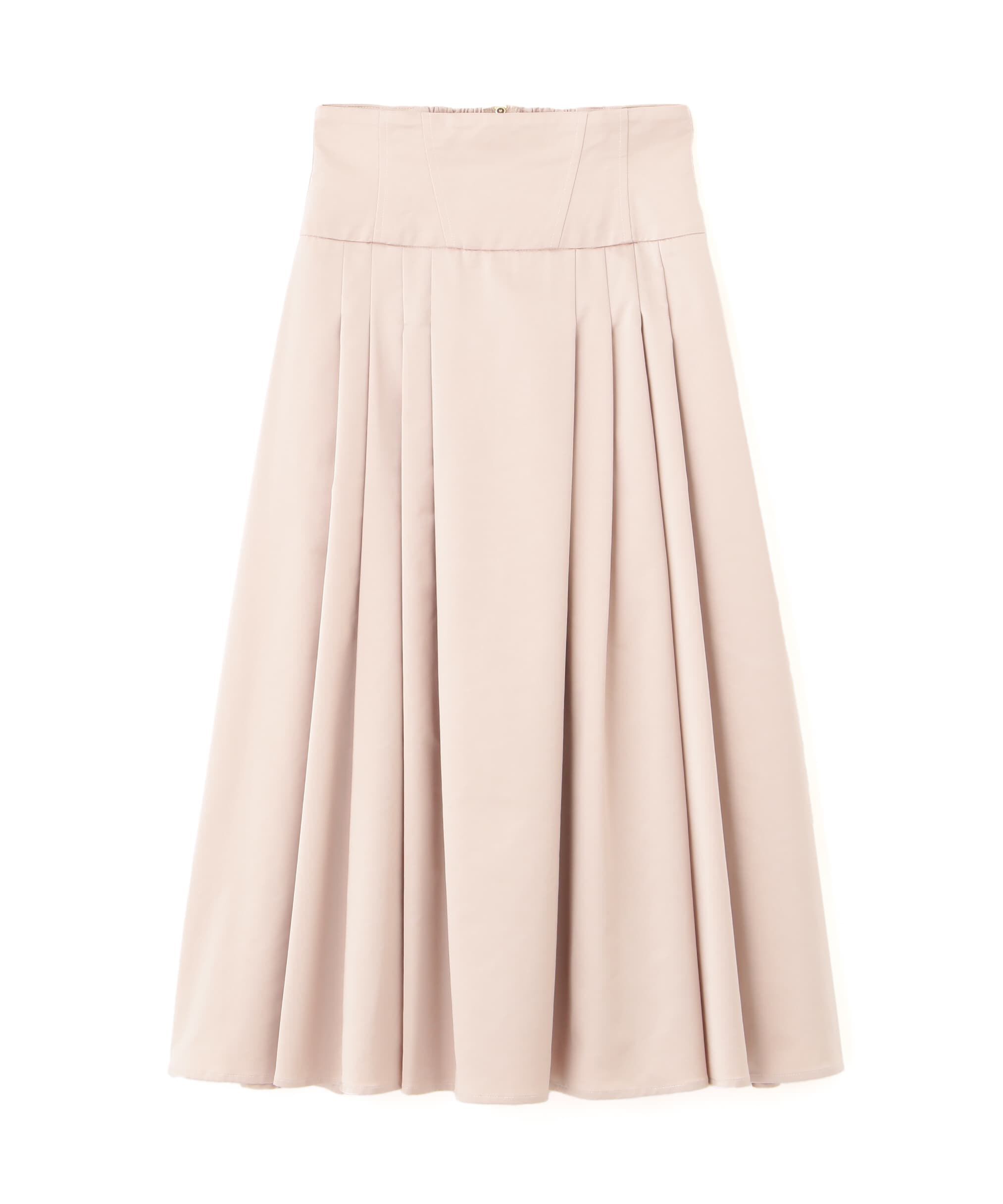  「コルセットウエストタックスカート」|スカート|