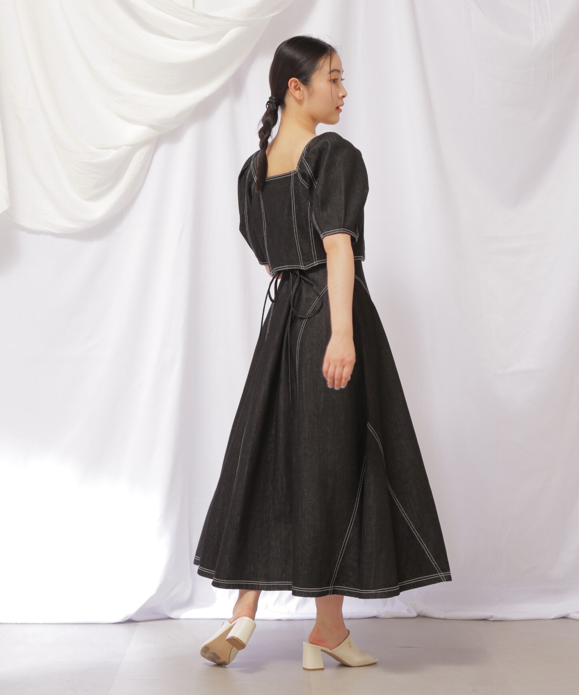  「クロップドデニムボレロ」|シャツ・ブラウス|