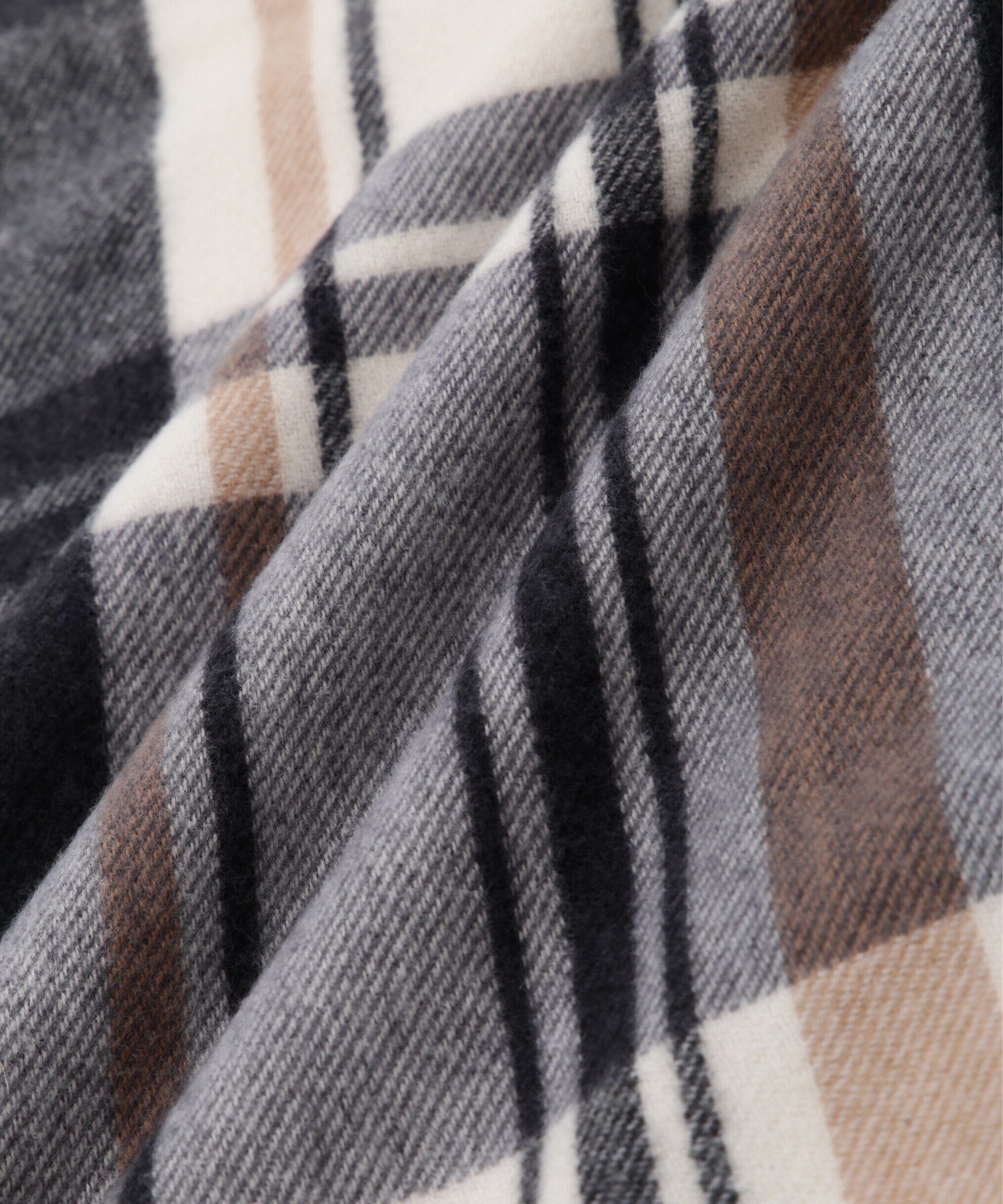  「エアリーチェックストール」|バンダナ・スカーフ|