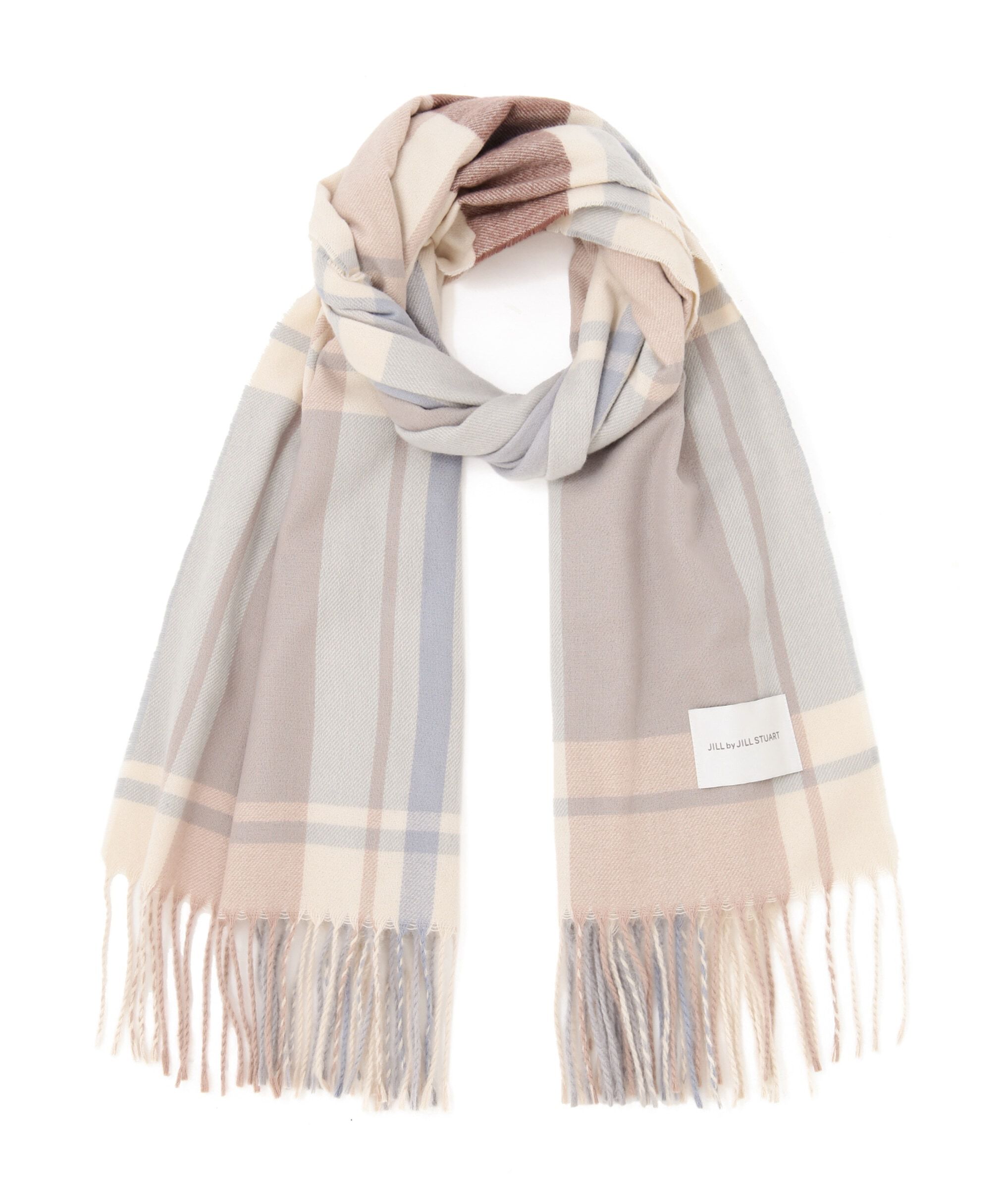  「エアリーチェックストール」|バンダナ・スカーフ|