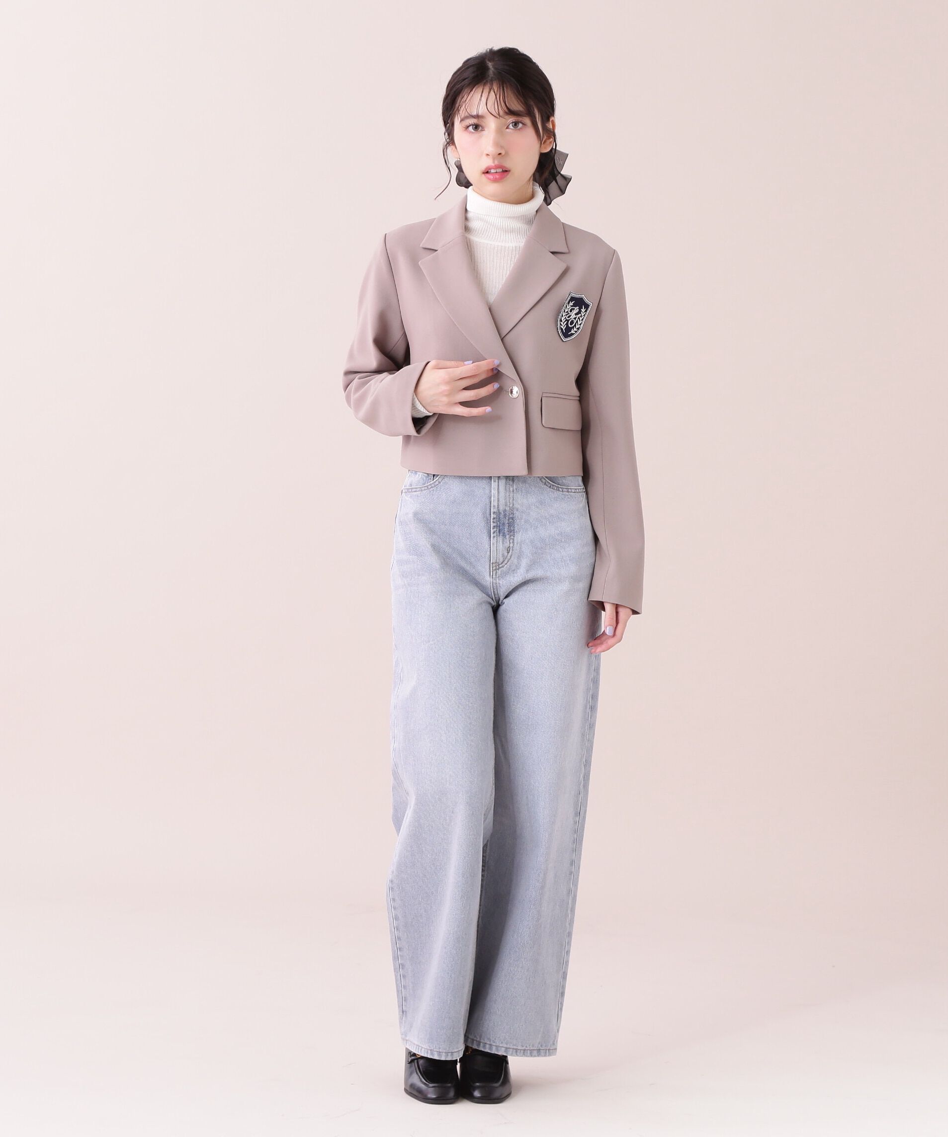  「エンブレムブローチ付きジャケット」|その他|