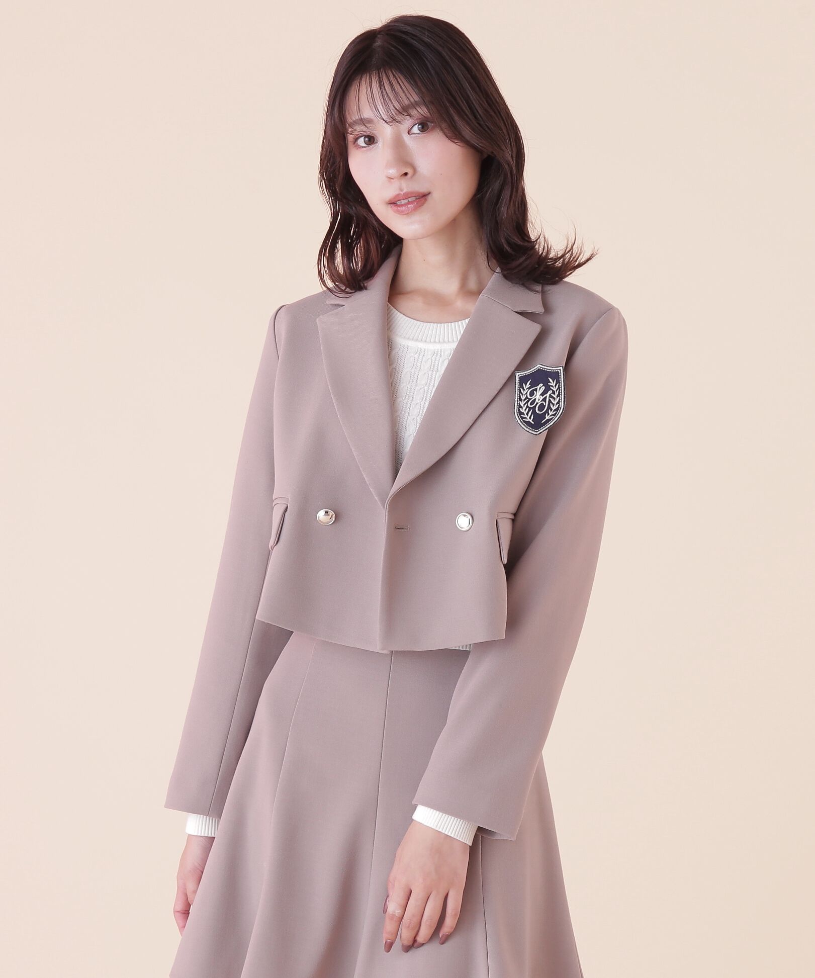  「エンブレムブローチ付きジャケット」|その他|