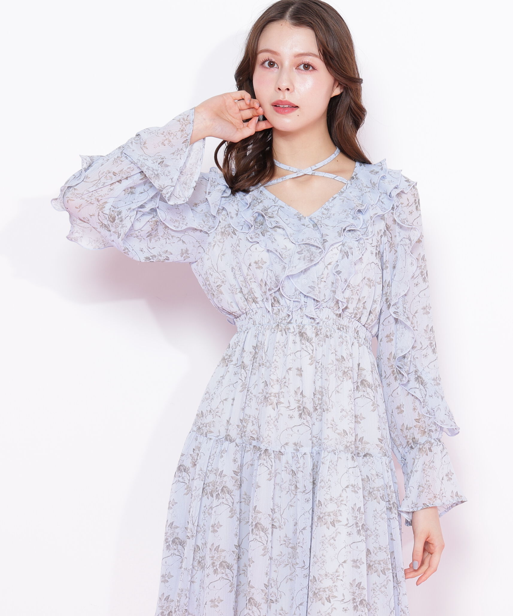  「フリルミニワンピース」|ワンピース|