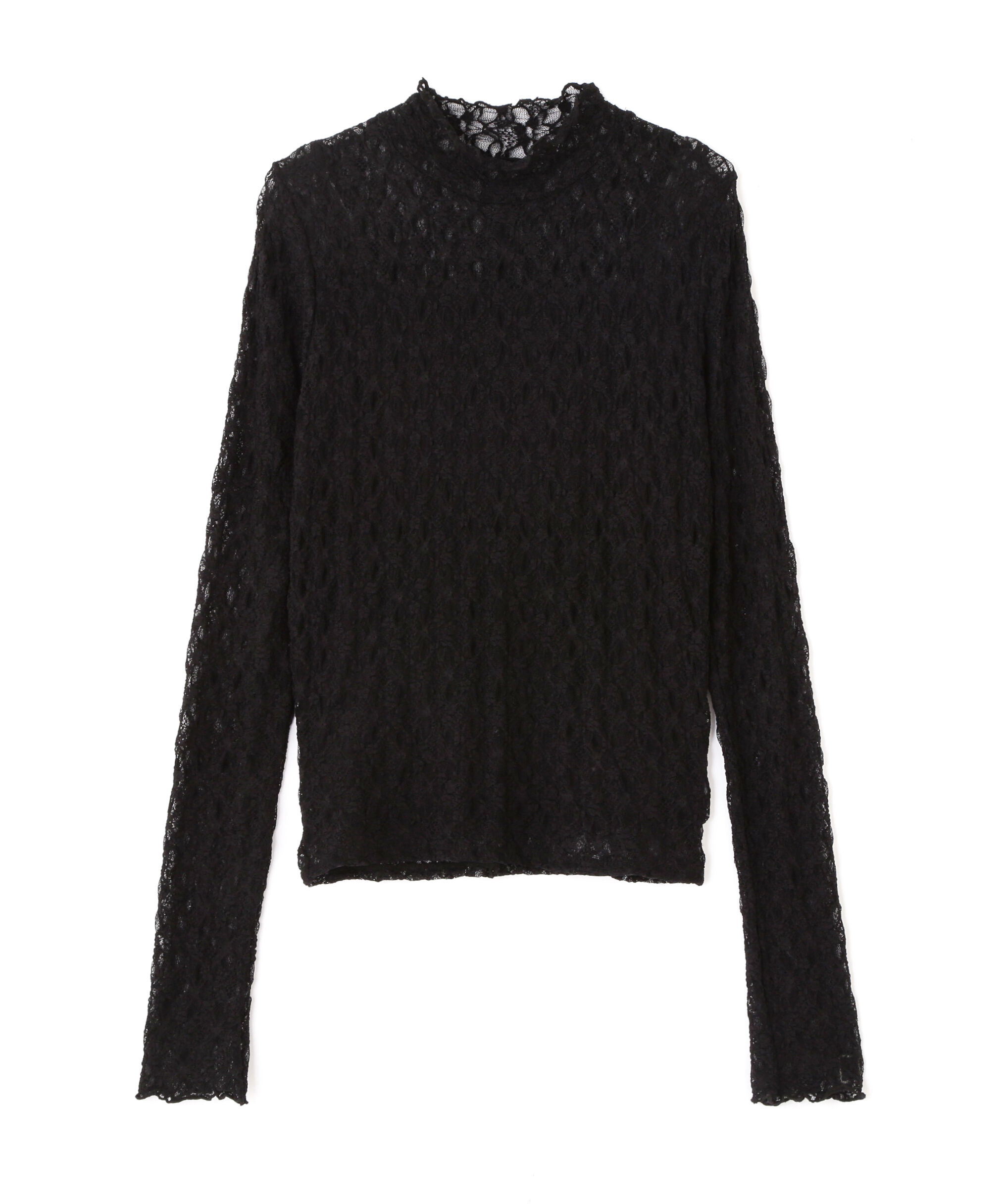  「ミニフリルレースカットソー」|Tシャツ・カットソー|