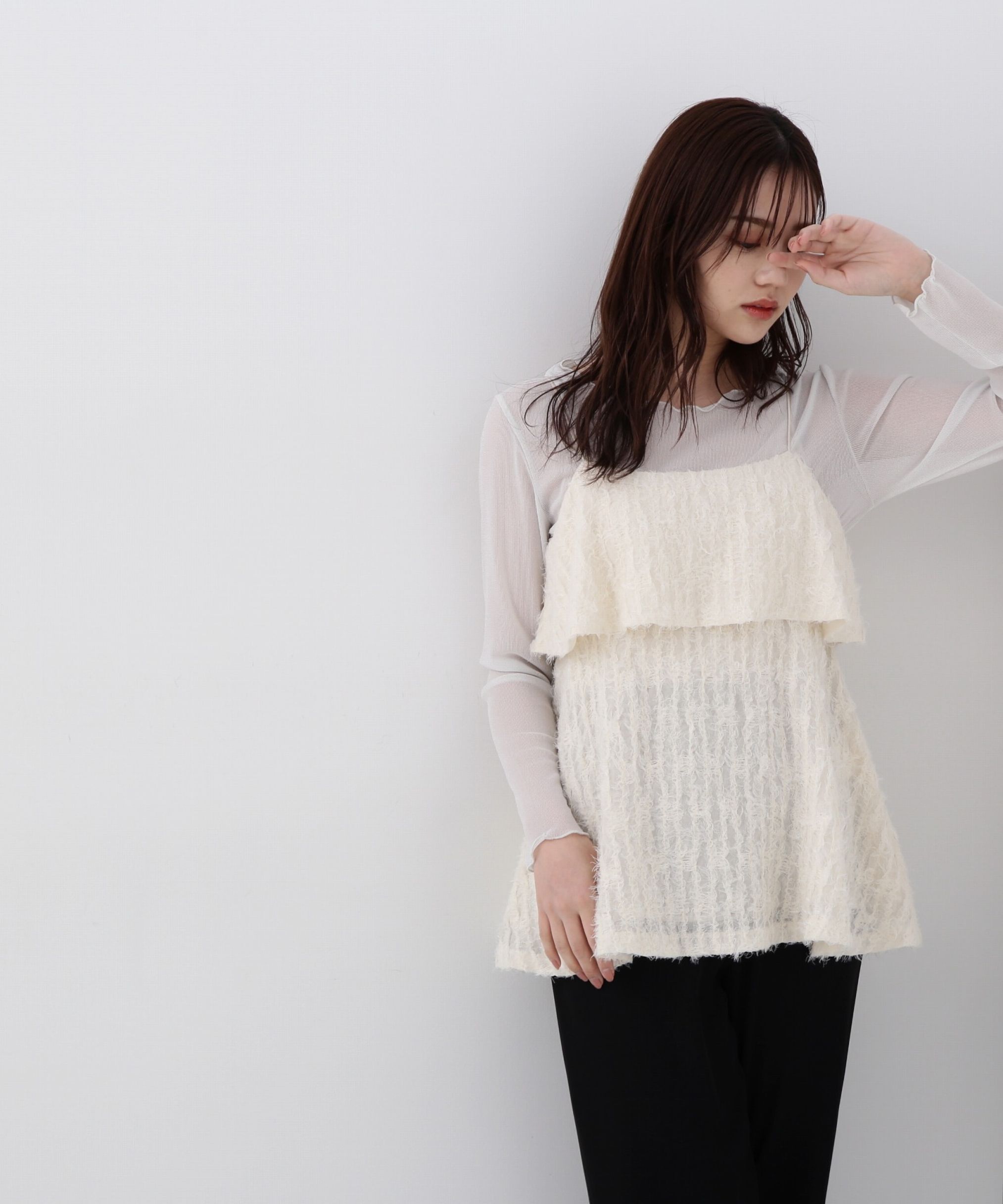 PROPORTION BODY DRESSING「ペプラムビスチェ」|シャツ・ブラウス|