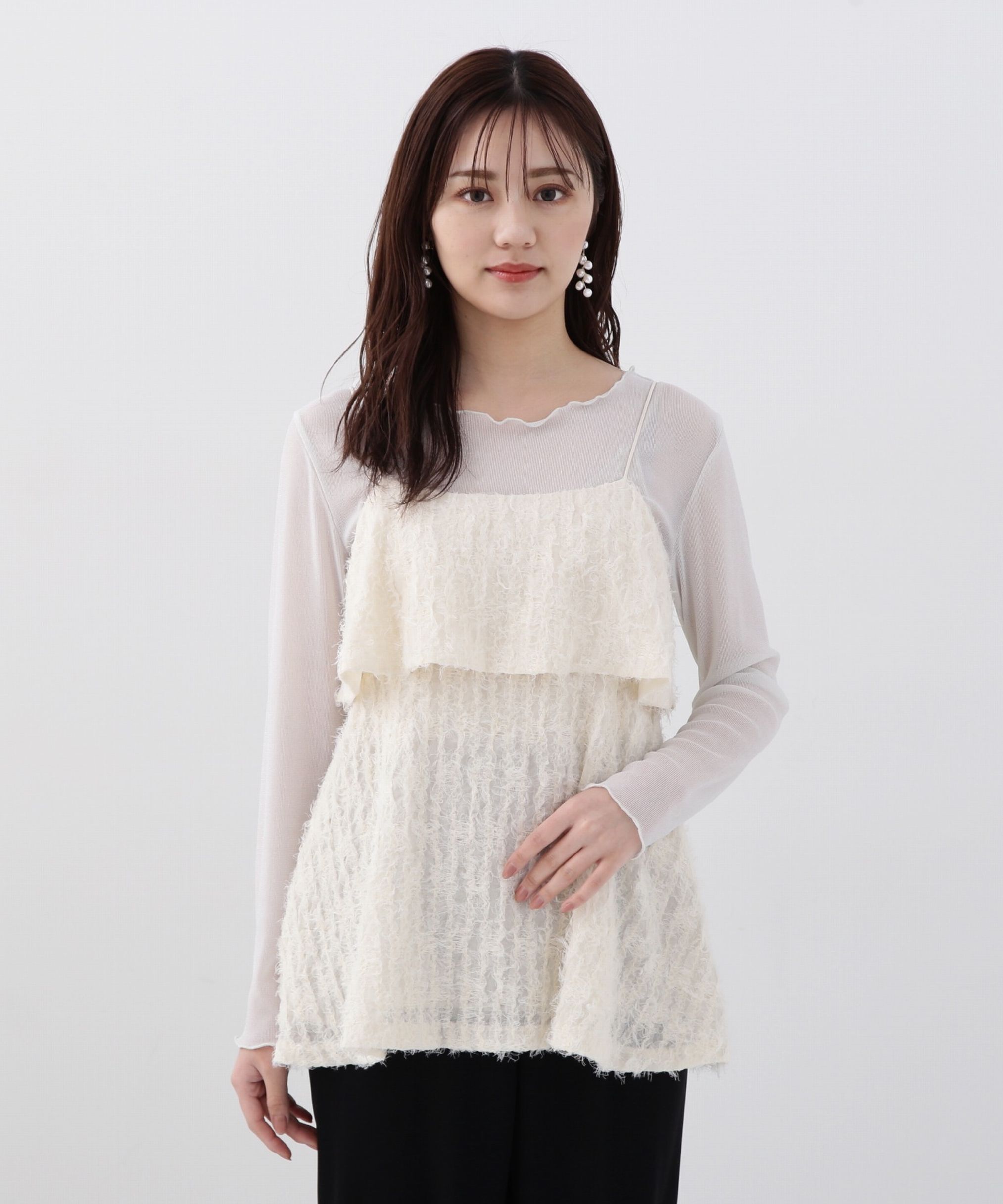 PROPORTION BODY DRESSING「ペプラムビスチェ」|シャツ・ブラウス|