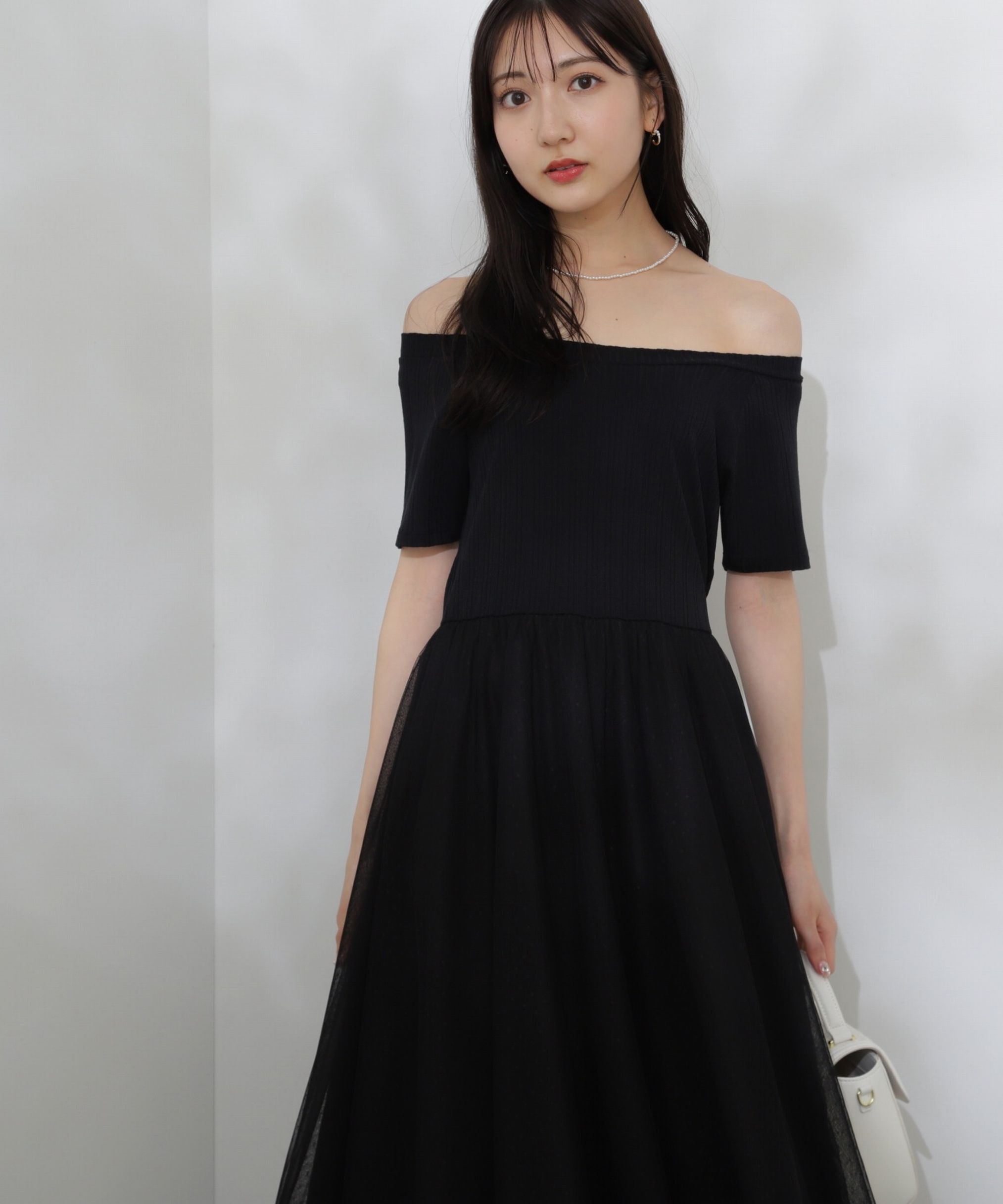 PROPORTION BODY DRESSING「2Ｗayチュールドッキングワンピース」|ワンピース|