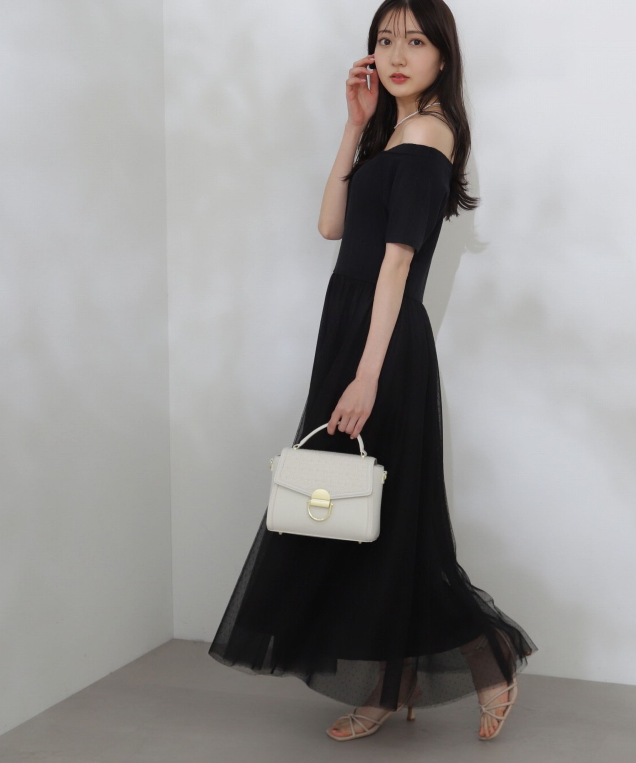 PROPORTION BODY DRESSING「2Ｗayチュールドッキングワンピース」|ワンピース|