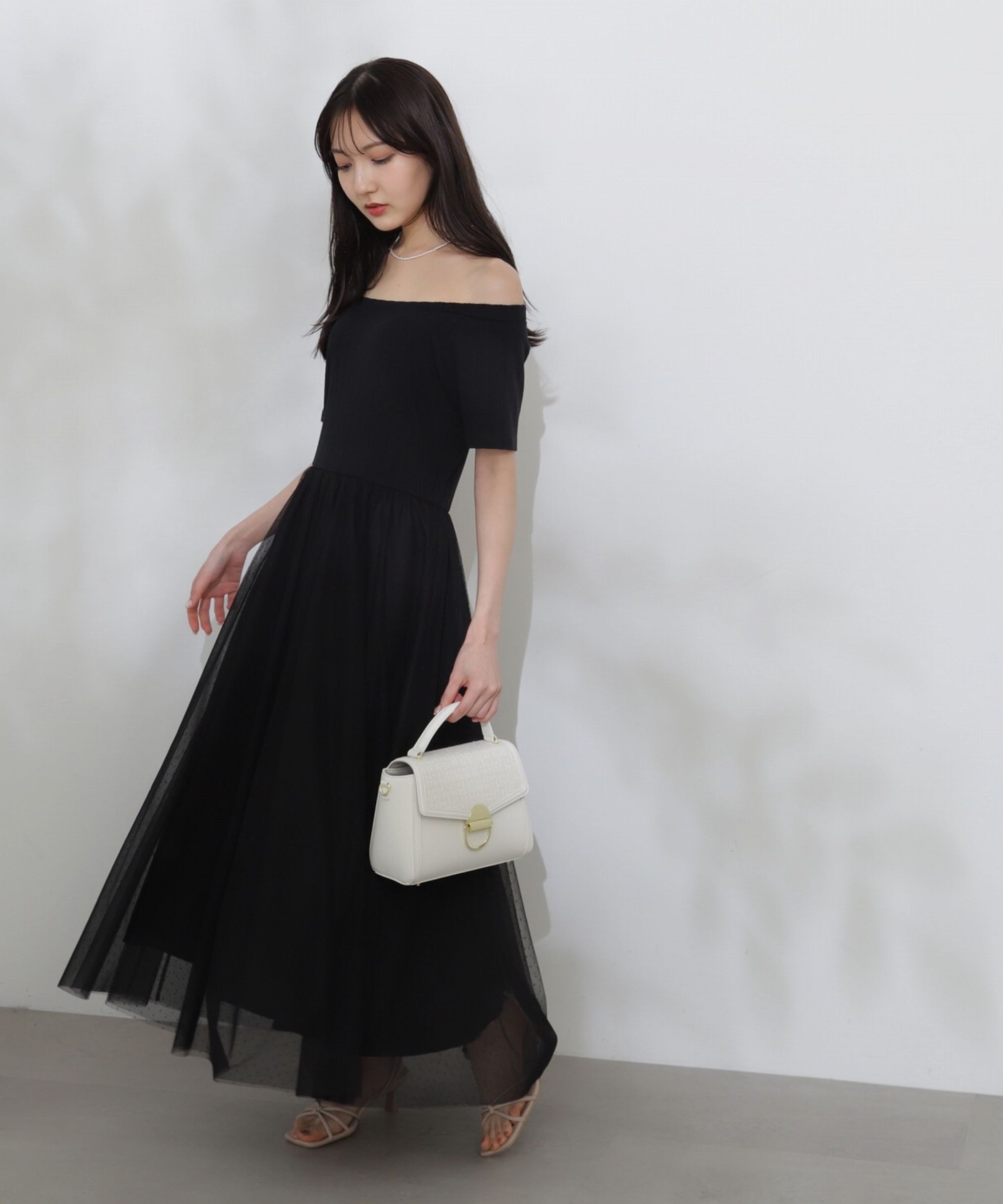 PROPORTION BODY DRESSING「2Ｗayチュールドッキングワンピース」|ワンピース|