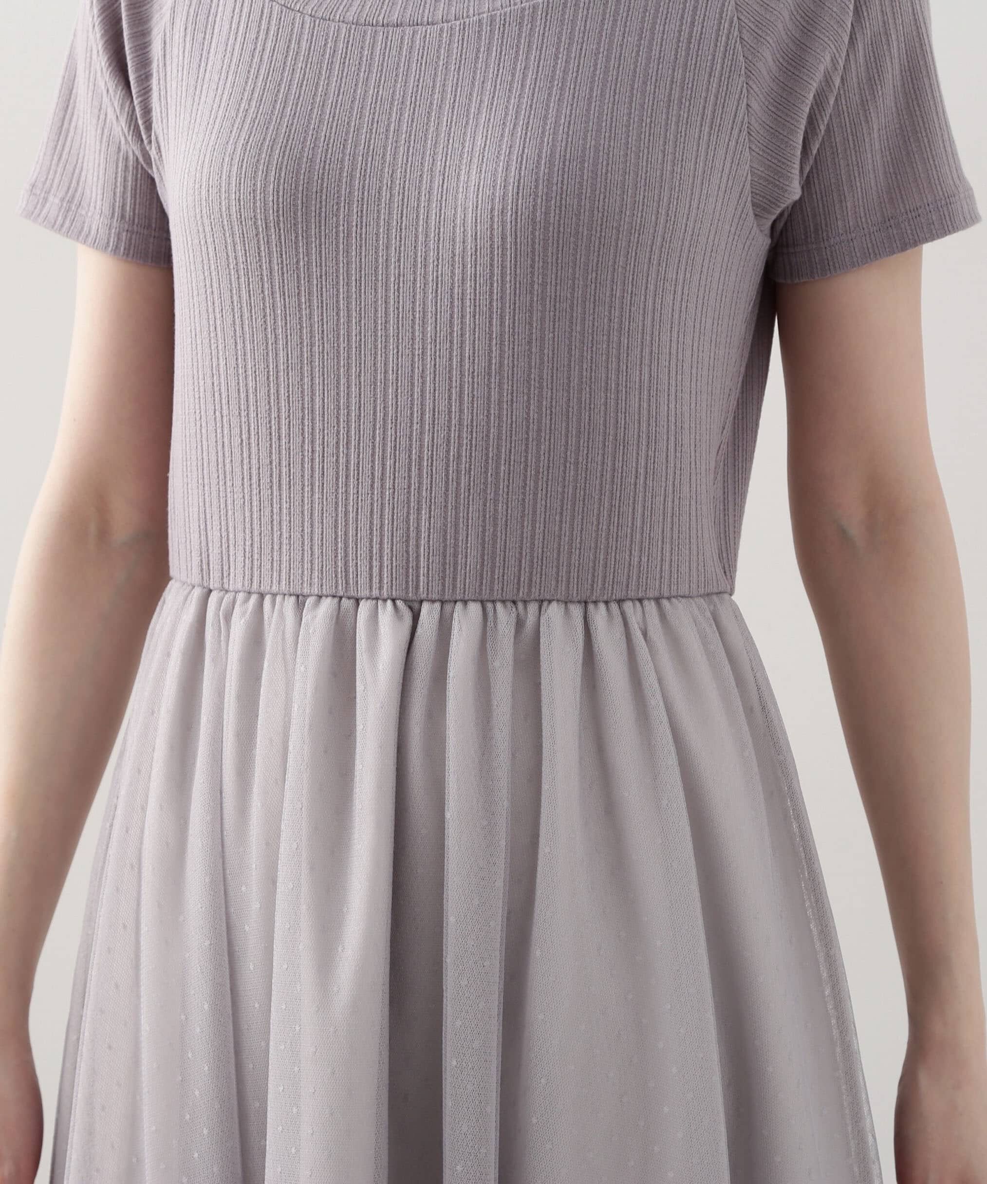 PROPORTION BODY DRESSING「2Ｗayチュールドッキングワンピース」|ワンピース|