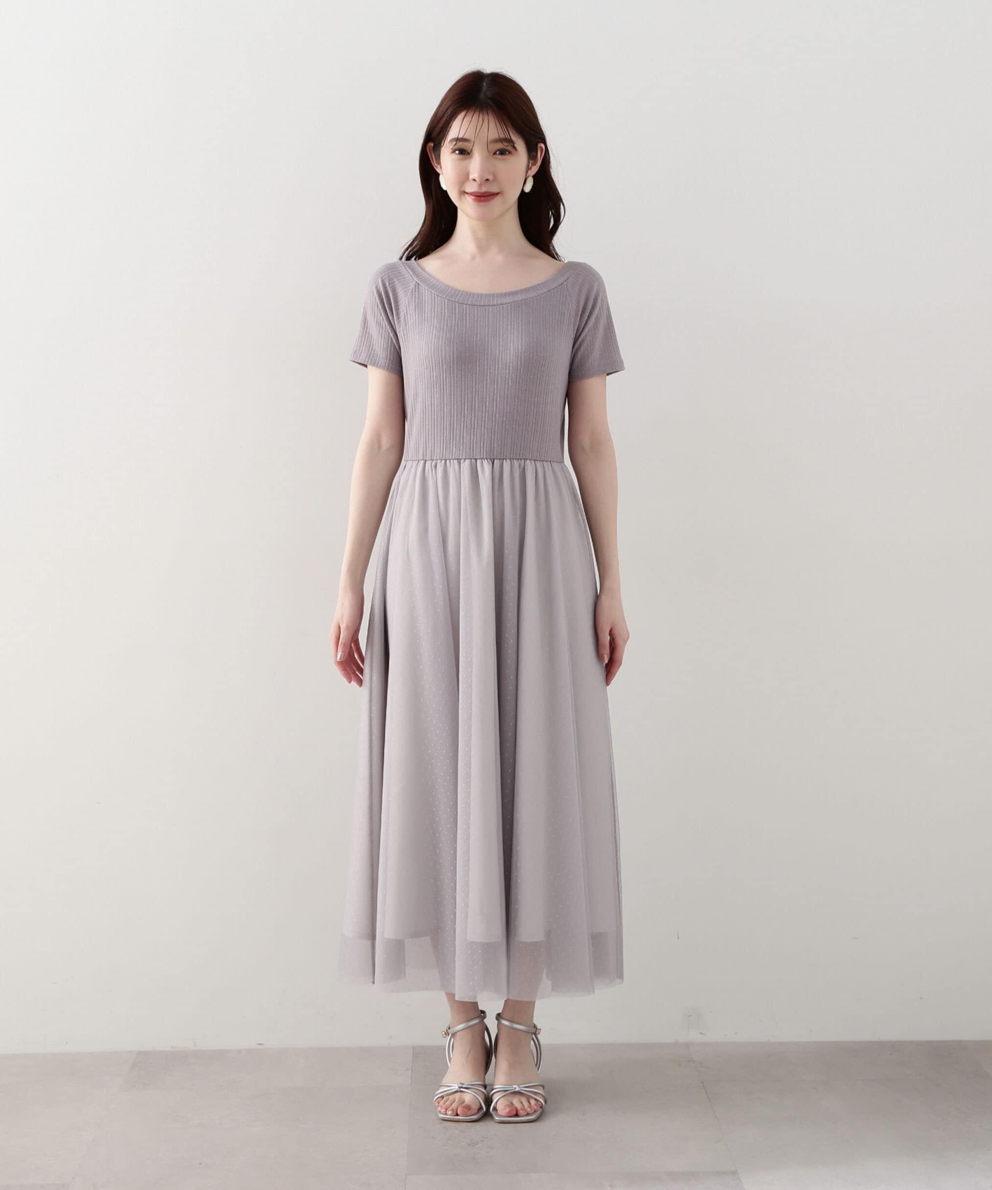 PROPORTION BODY DRESSING「2Ｗayチュールドッキングワンピース」|ワンピース|