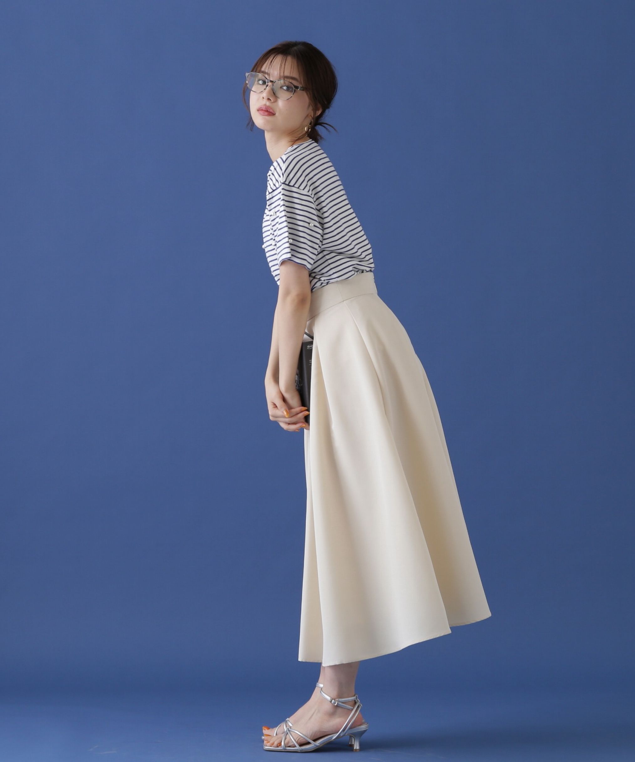 PROPORTION BODY DRESSING「タフタタックスカート」|スカート|